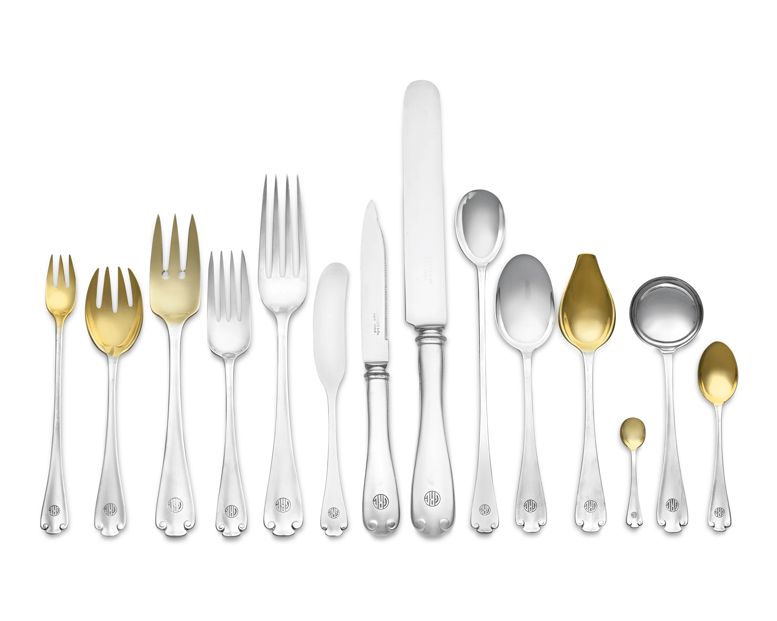 Tiffany & Co. Flemish Flatware Service, 183 Pieces - Image 4