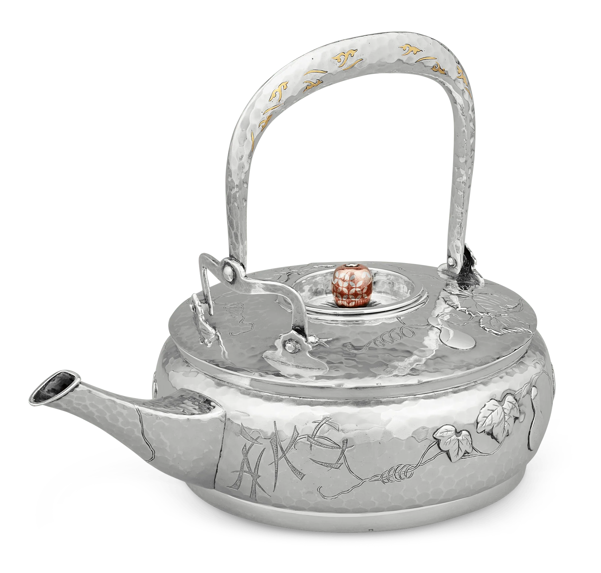 Tiffany & Co. Mixed-Metal Teapot - Image 2