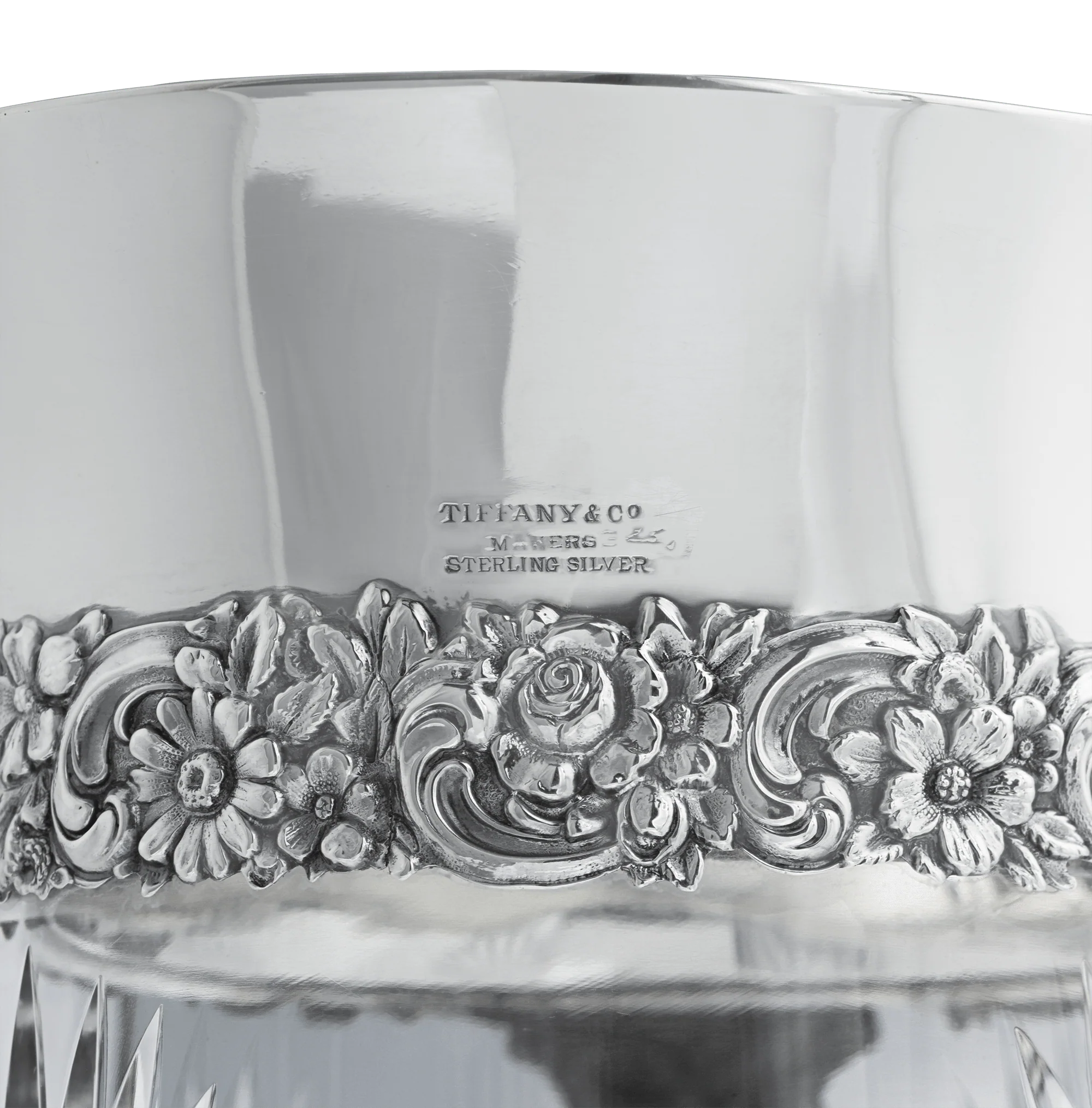 Tiffany & Co. Silver and Cut Glass Pitcher - Image 5
