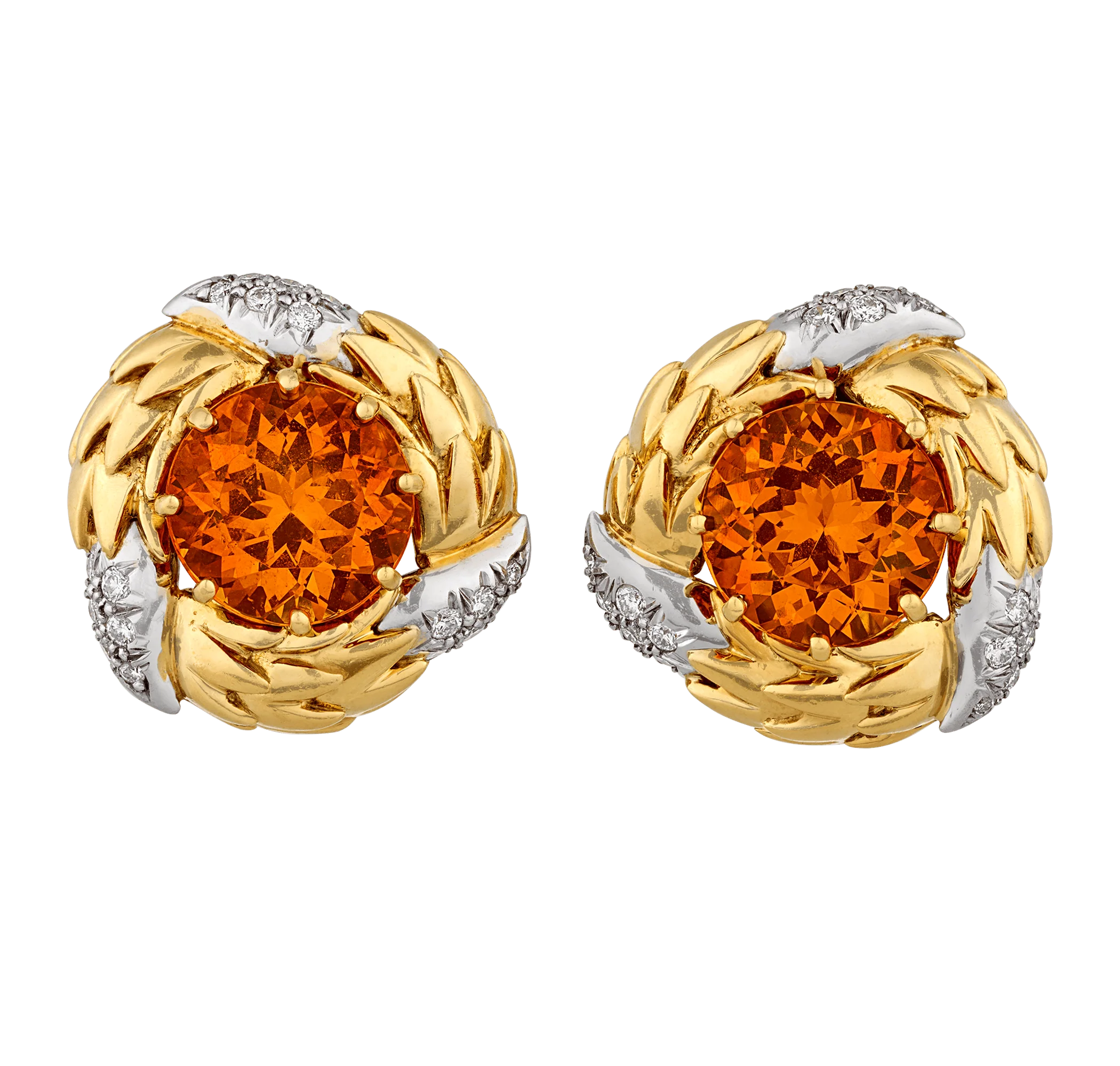 Tiffany & Co. Spessartite Garnet Earrings by Jean Schlumberger - Image 3