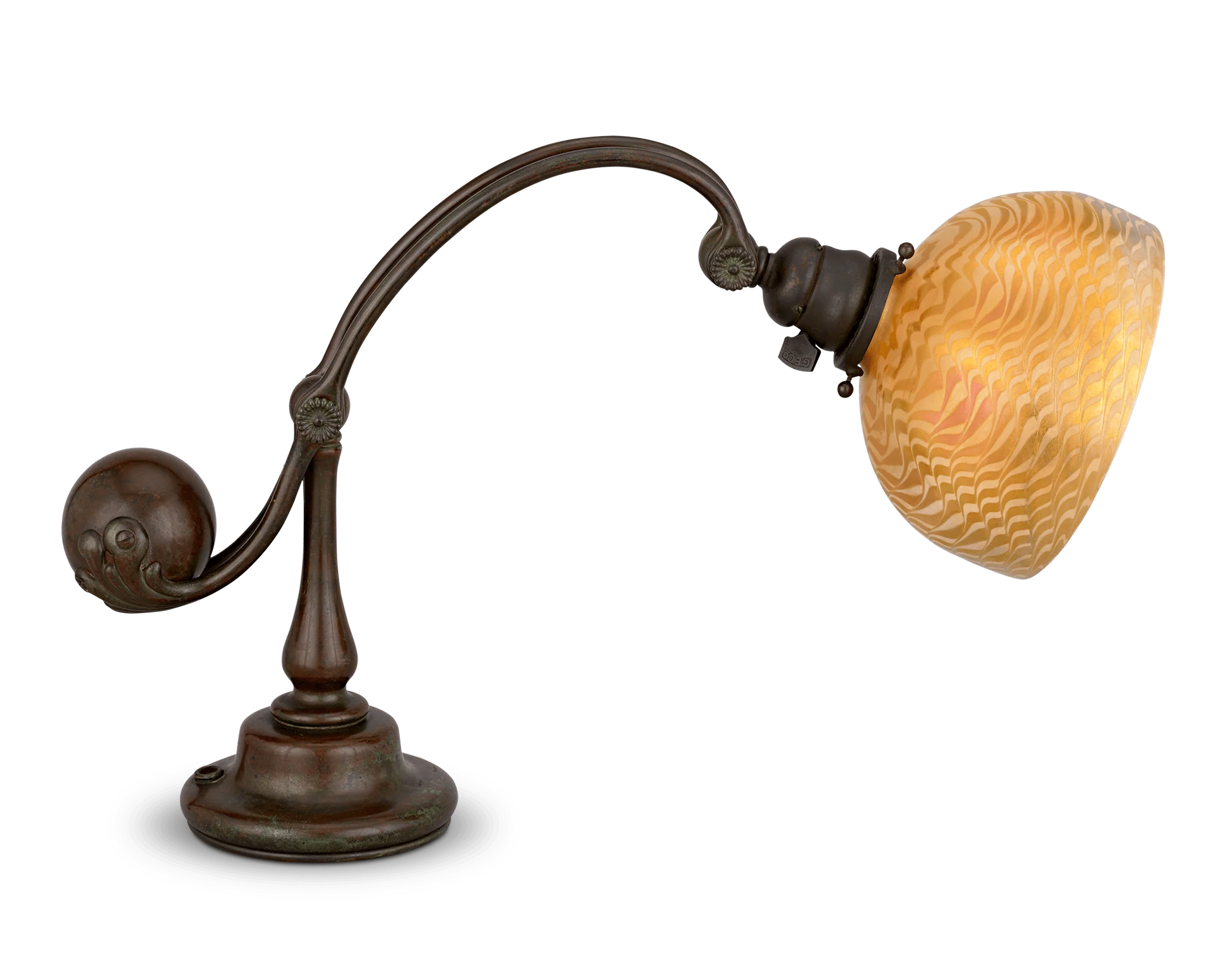 Tiffany Studios Counterbalance Desk Lamp - Image 3