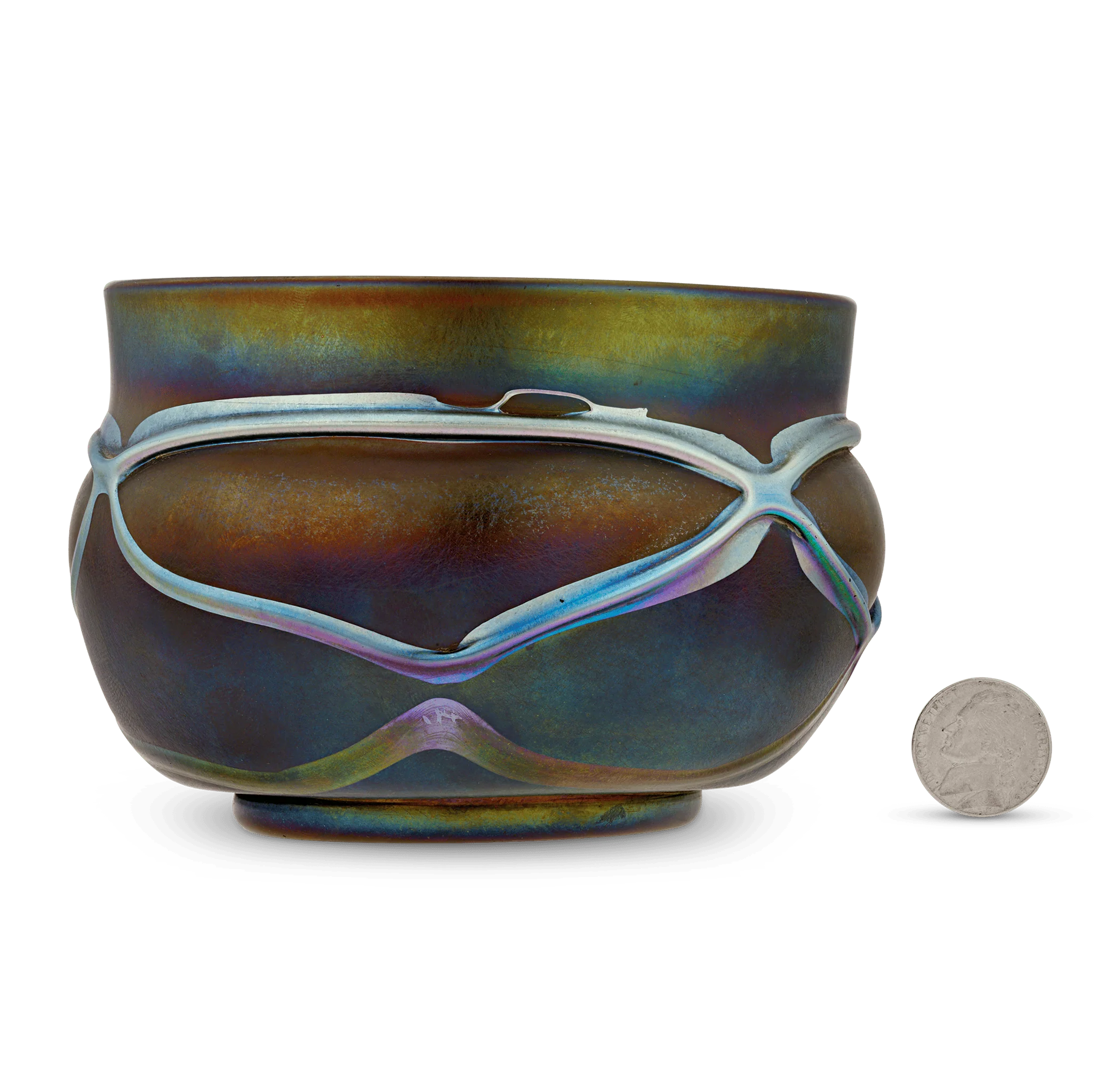 Tiffany Studios Favrile Glass Vase - Image 5