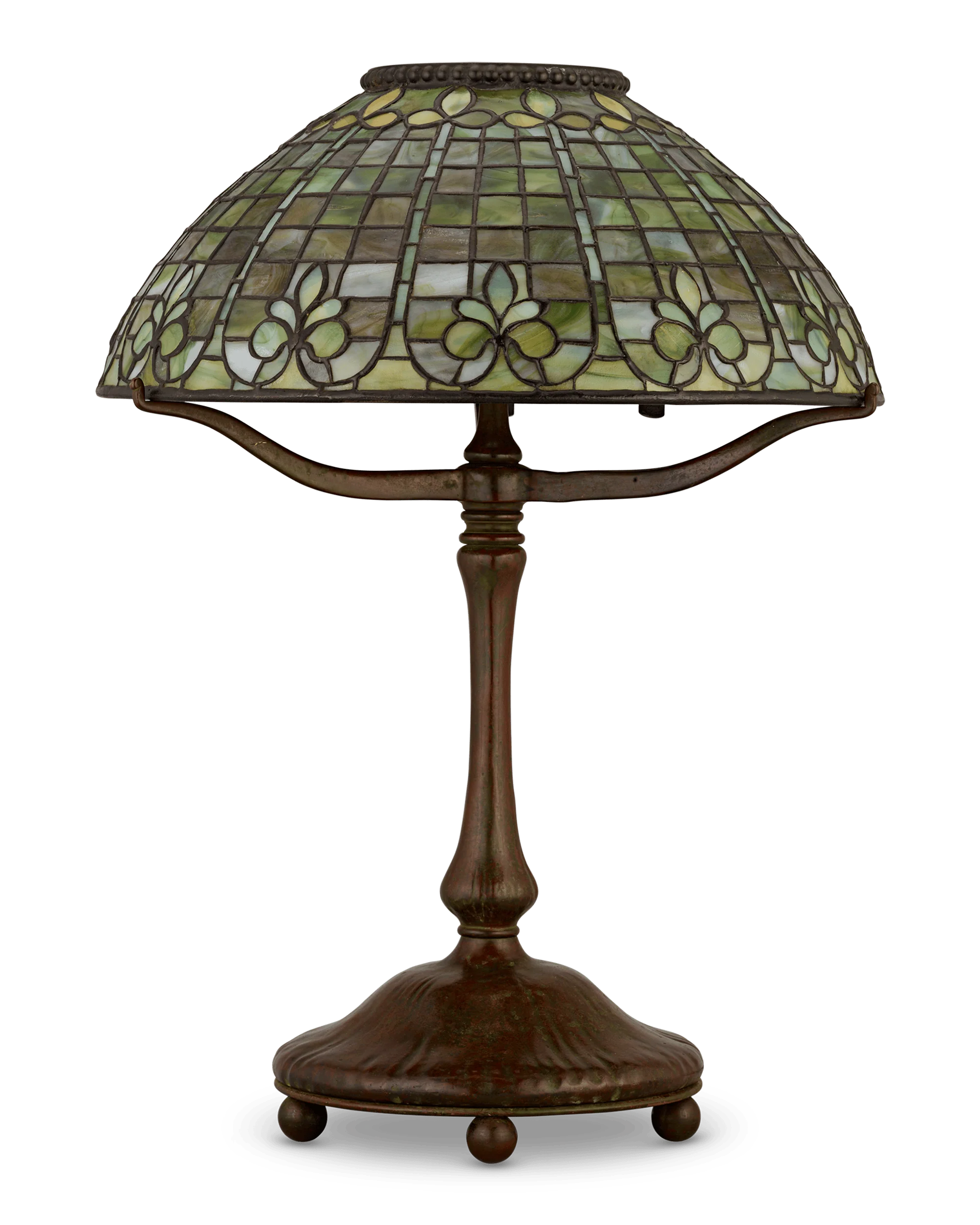Tiffany Studios Fleur-de-Lis Lamp - Image 3