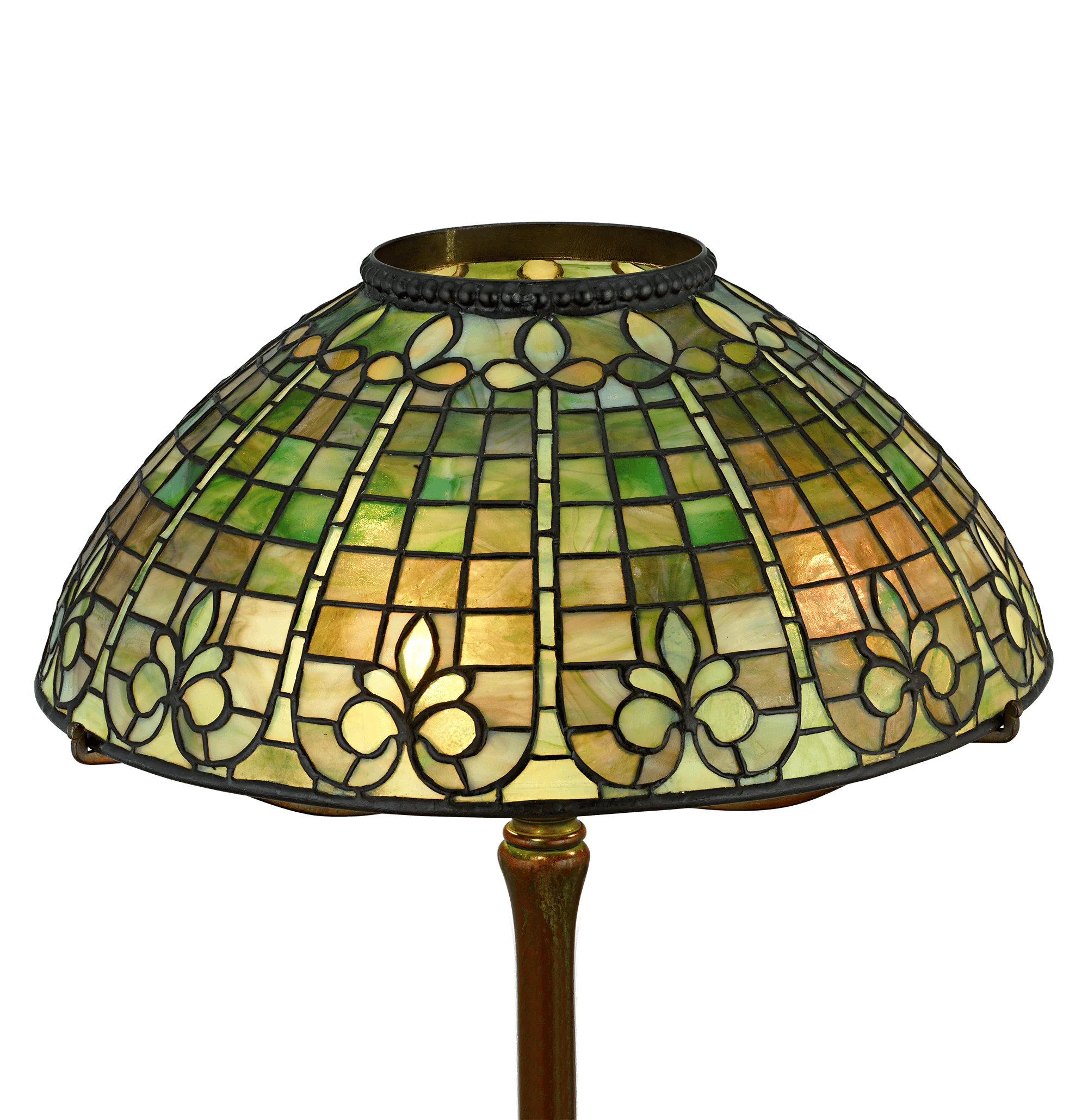 Tiffany Studios Fleur-de-Lis Lamp - Image 4