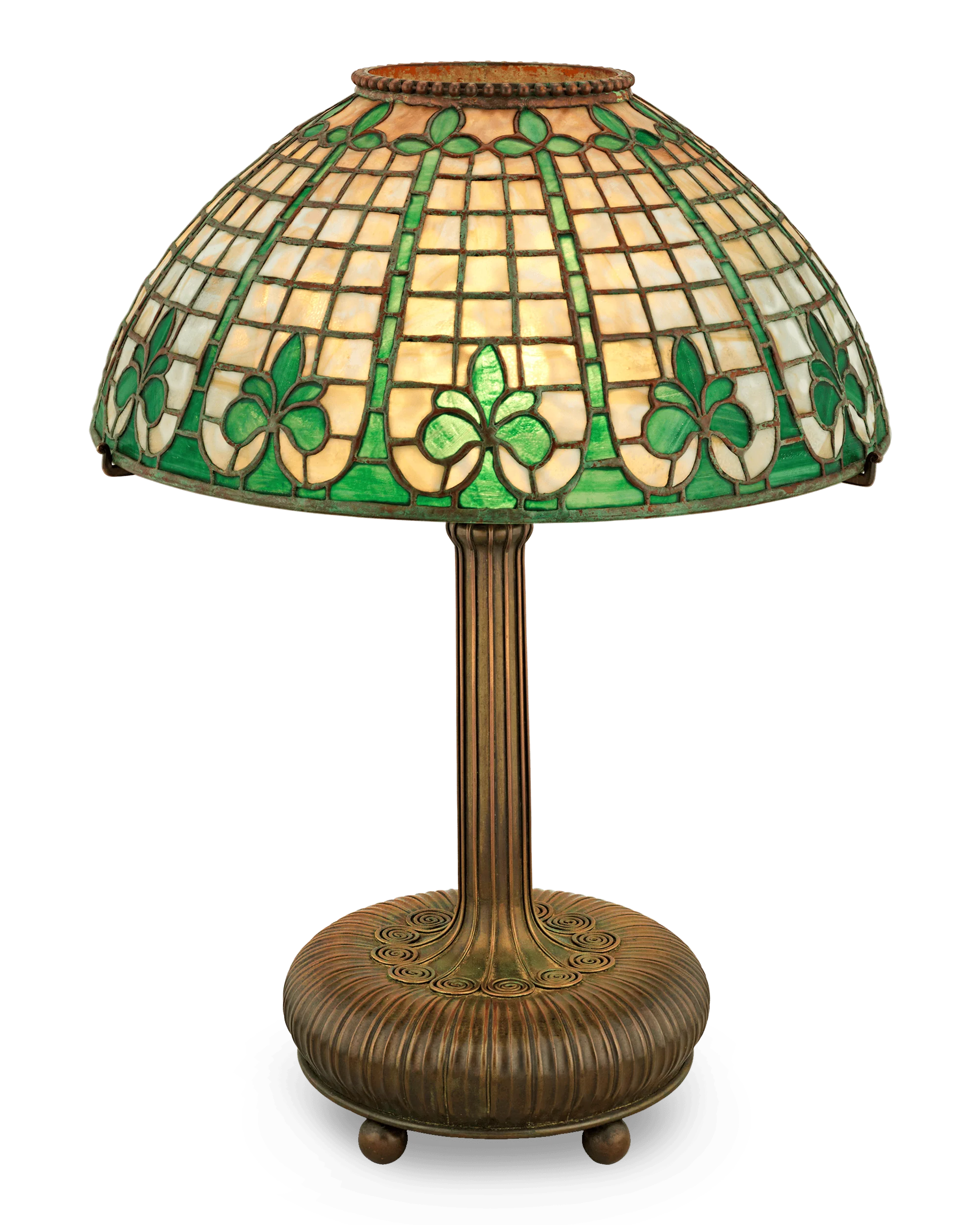 Tiffany Studios Fleur-de-Lis Lamp - Image 3