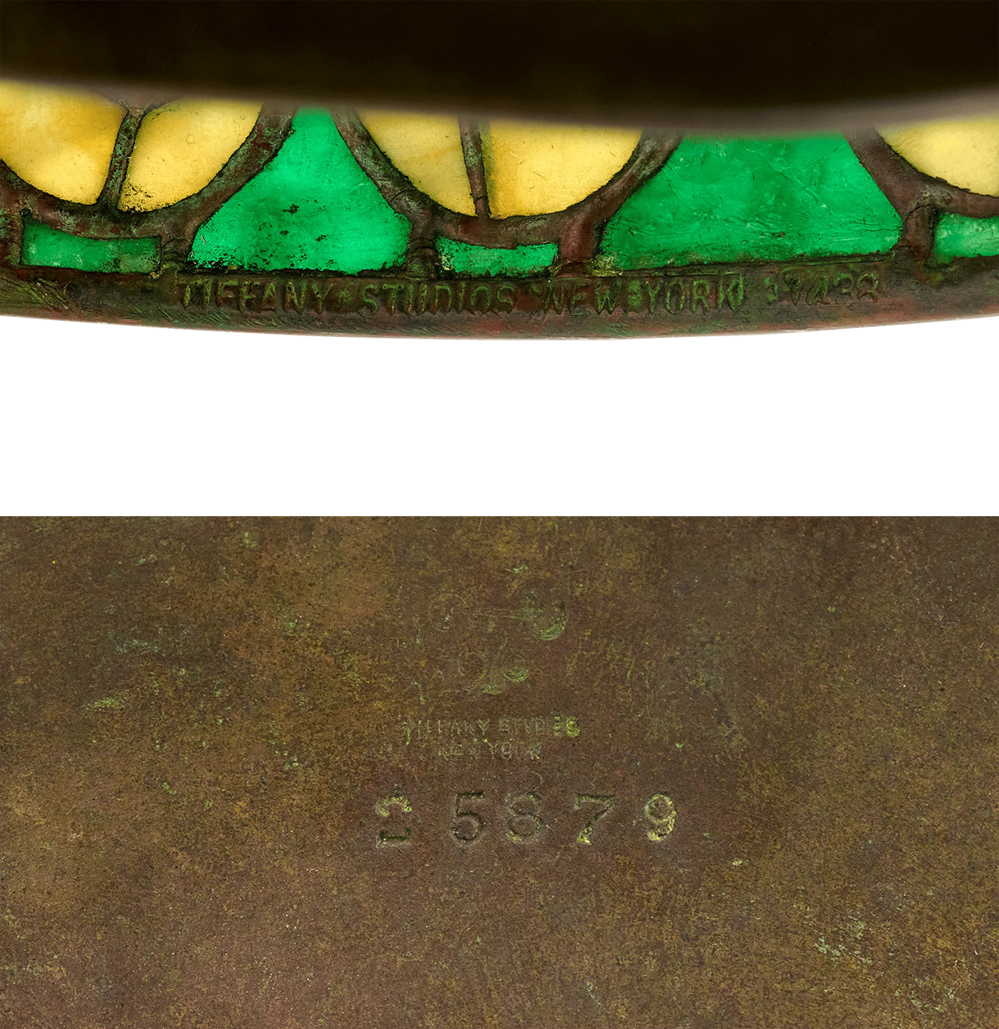 Tiffany Studios Fleur-de-Lis Lamp - Image 4