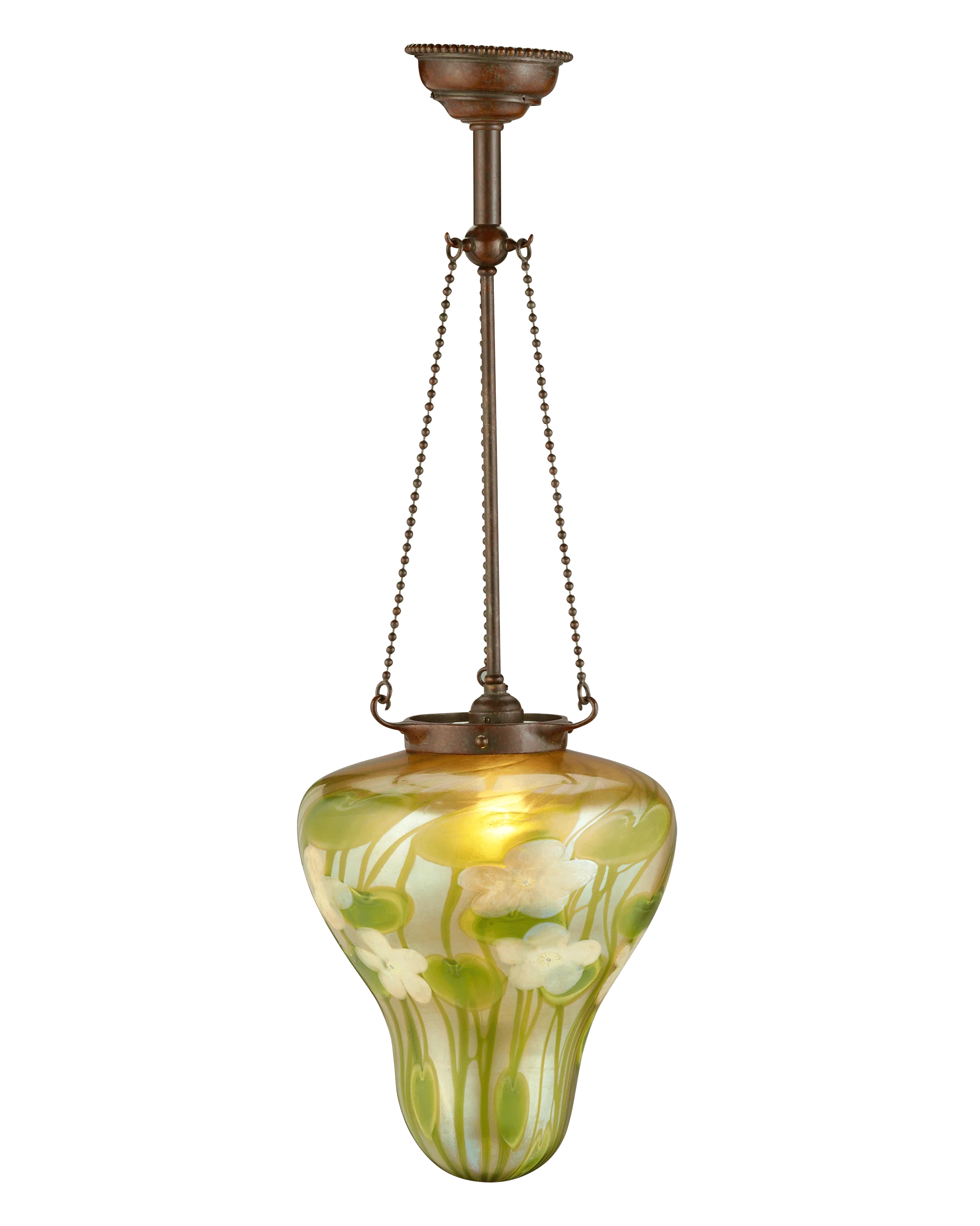 Tiffany Studios Millefiore Glass Lantern from Louis C. Tiffany's Comfort Lodge - Image 2