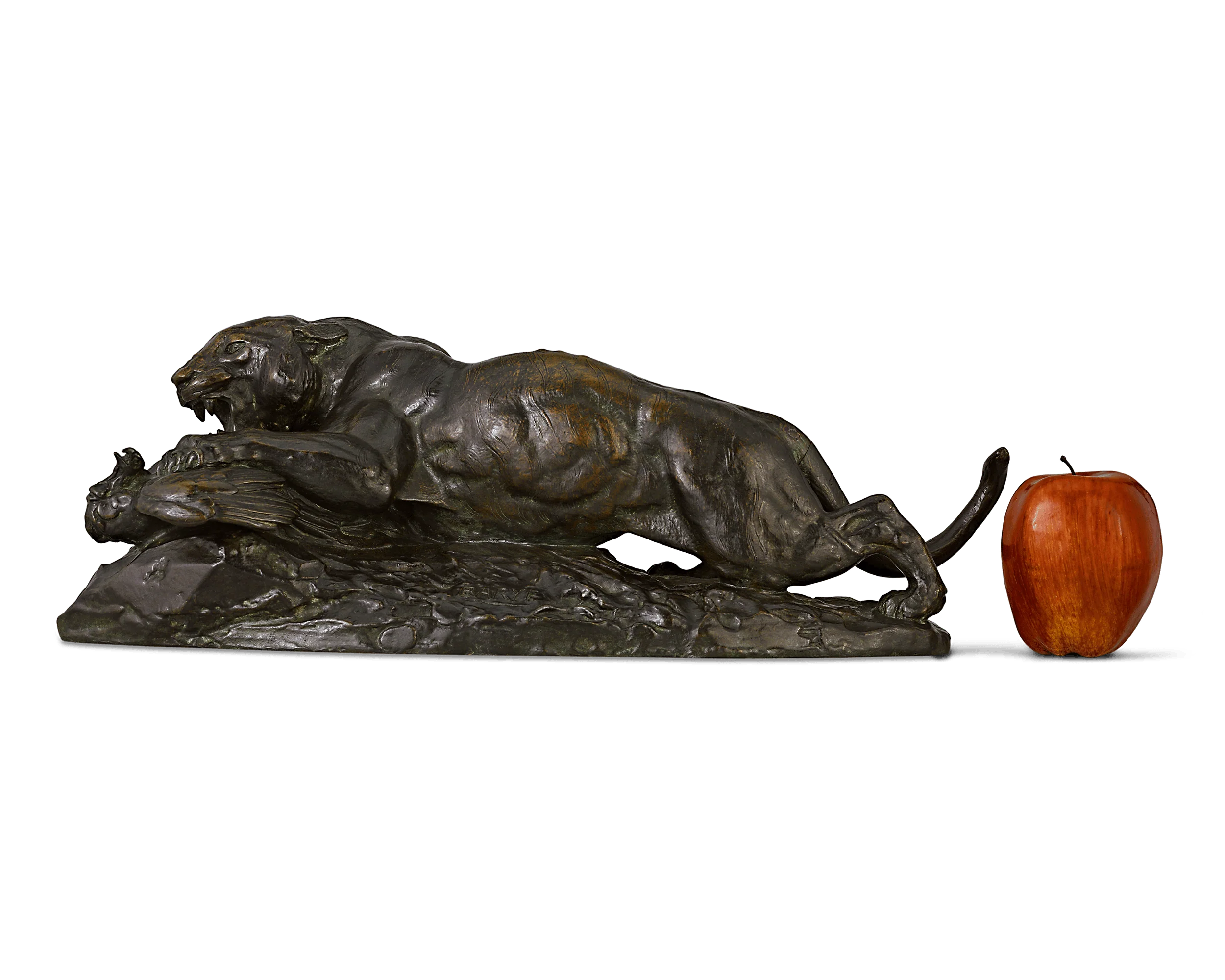 Tigre saissant un paon by Antoine-Louis Barye - Image 7