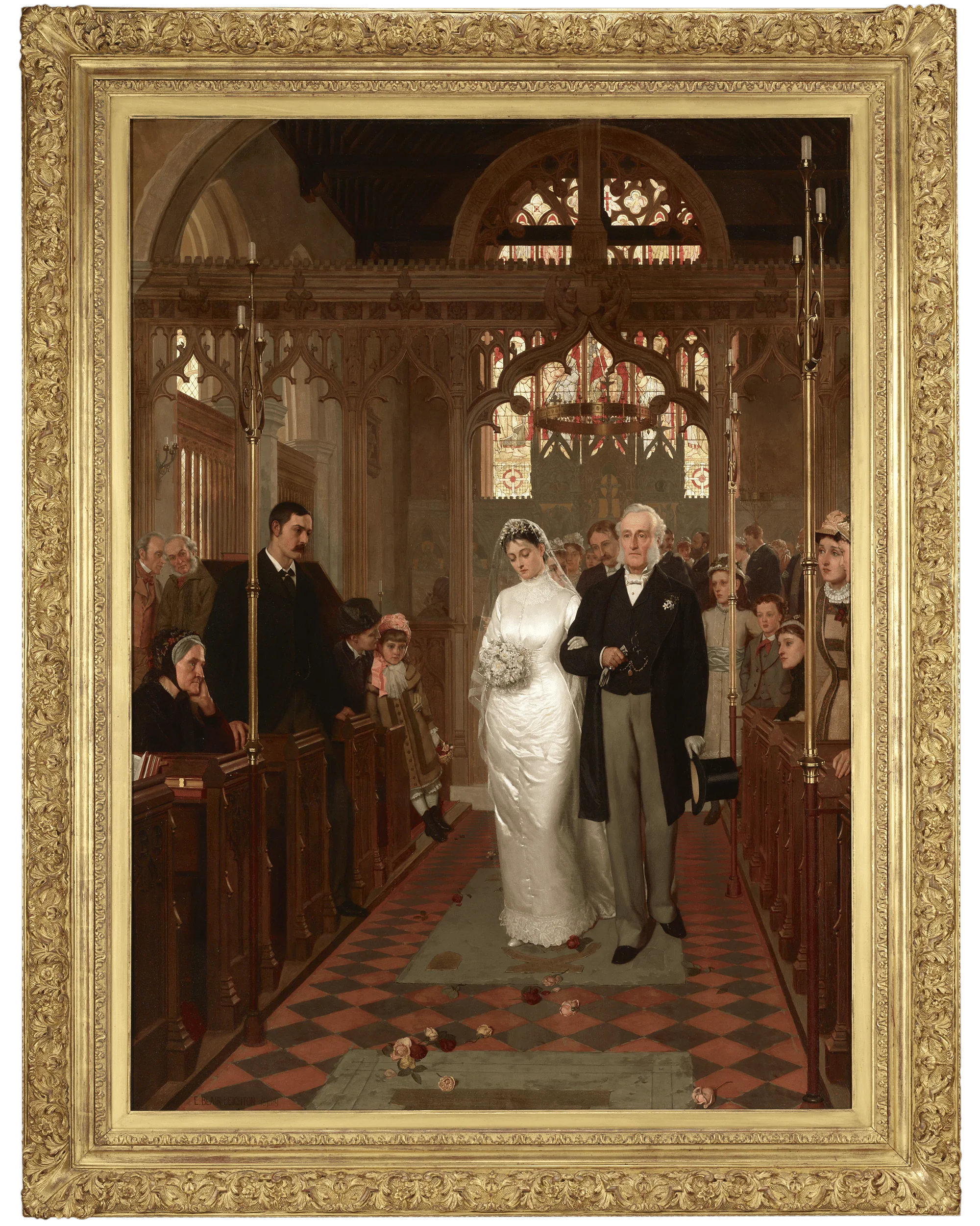 Till Death Us Do Part by Edmund Blair Leighton - Image 2