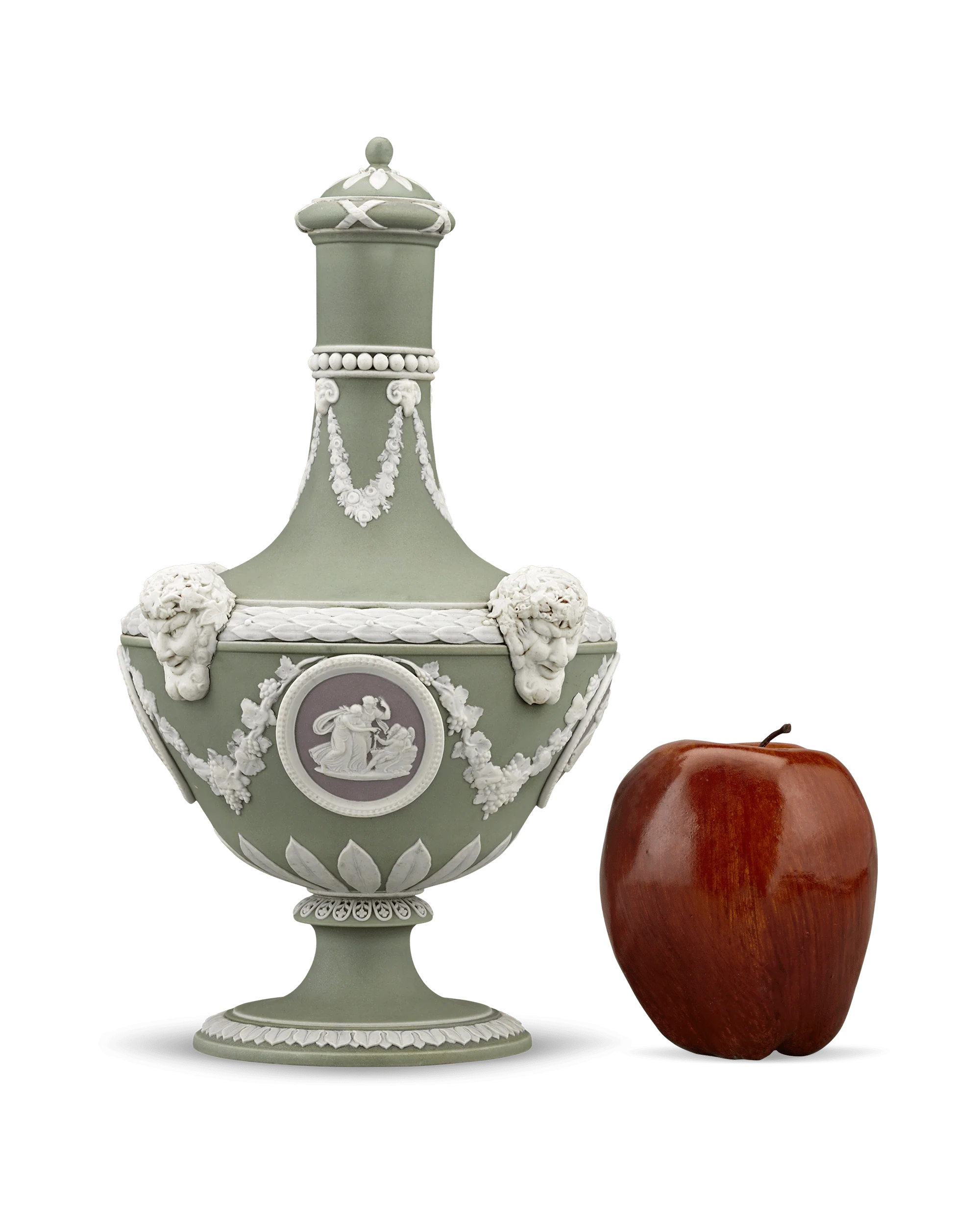 Tri-Color Barber Bottle Vase by Wedgwood - Image 5