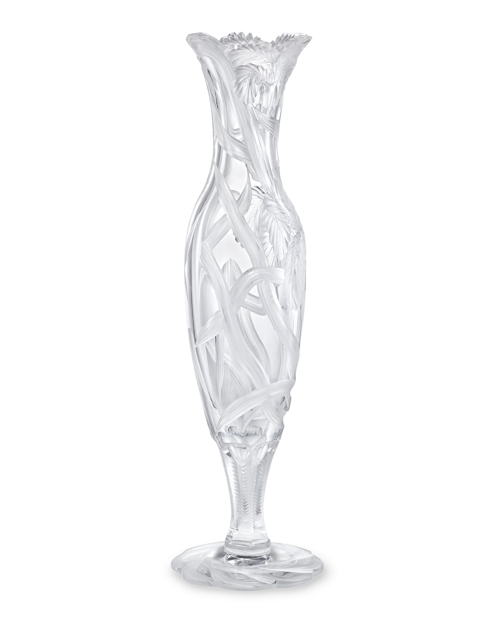 Tuthill American Brilliant Cut Glass Vase - Image 2