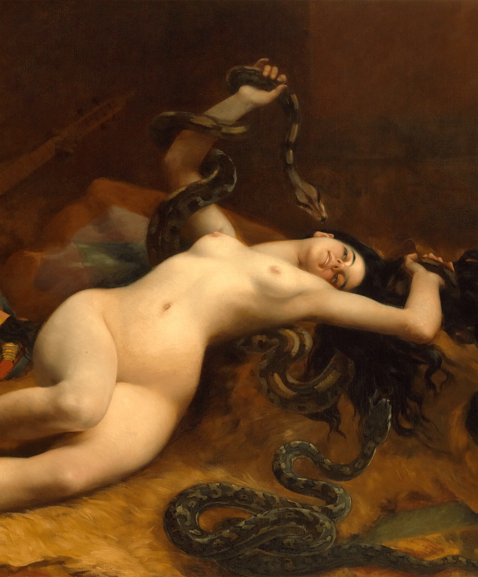 Une charmeuse by Emile Cambiaggio - Image 5