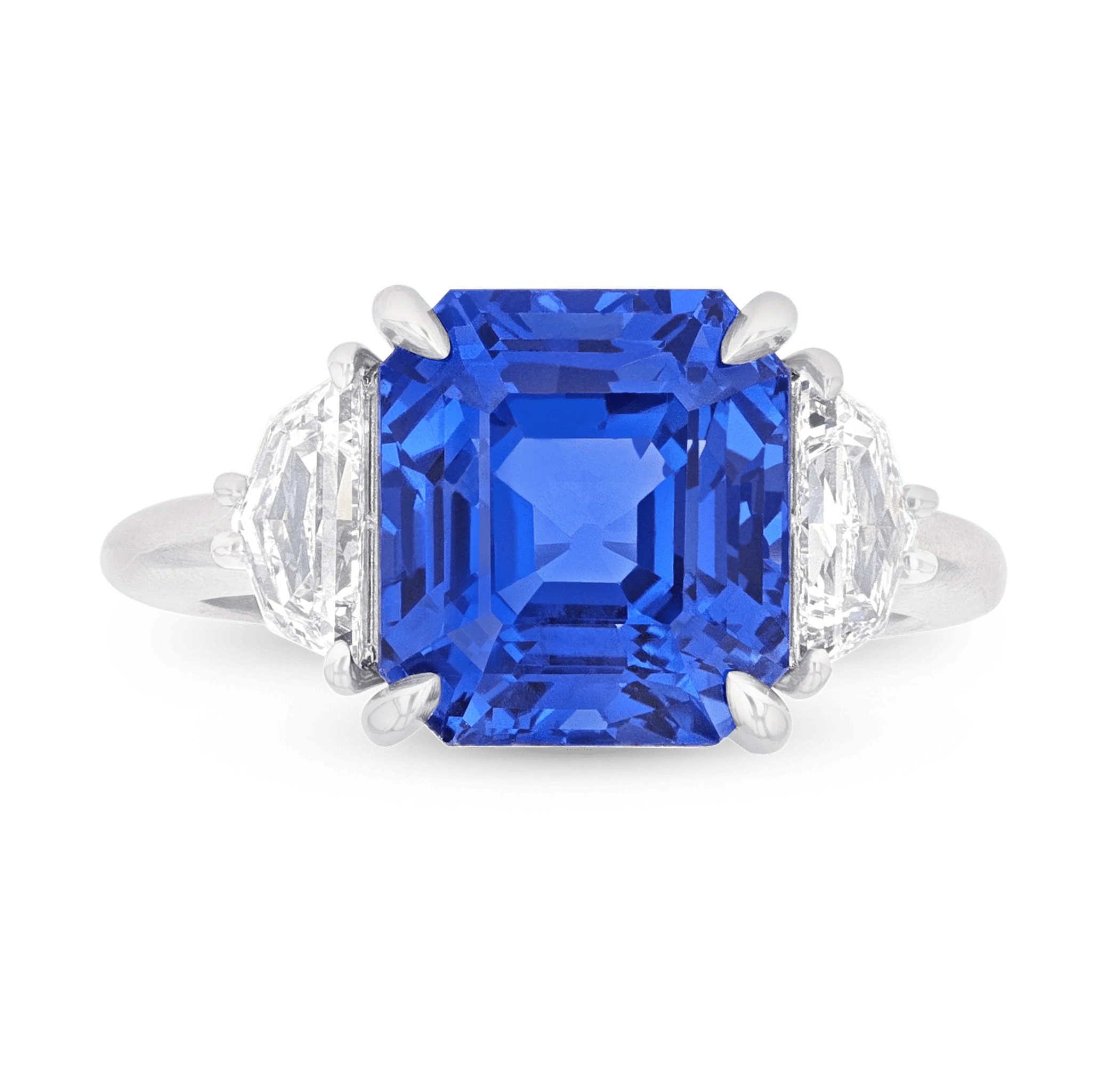 Unheated Burma Sapphire Ring, 7.87 carats - Image 3