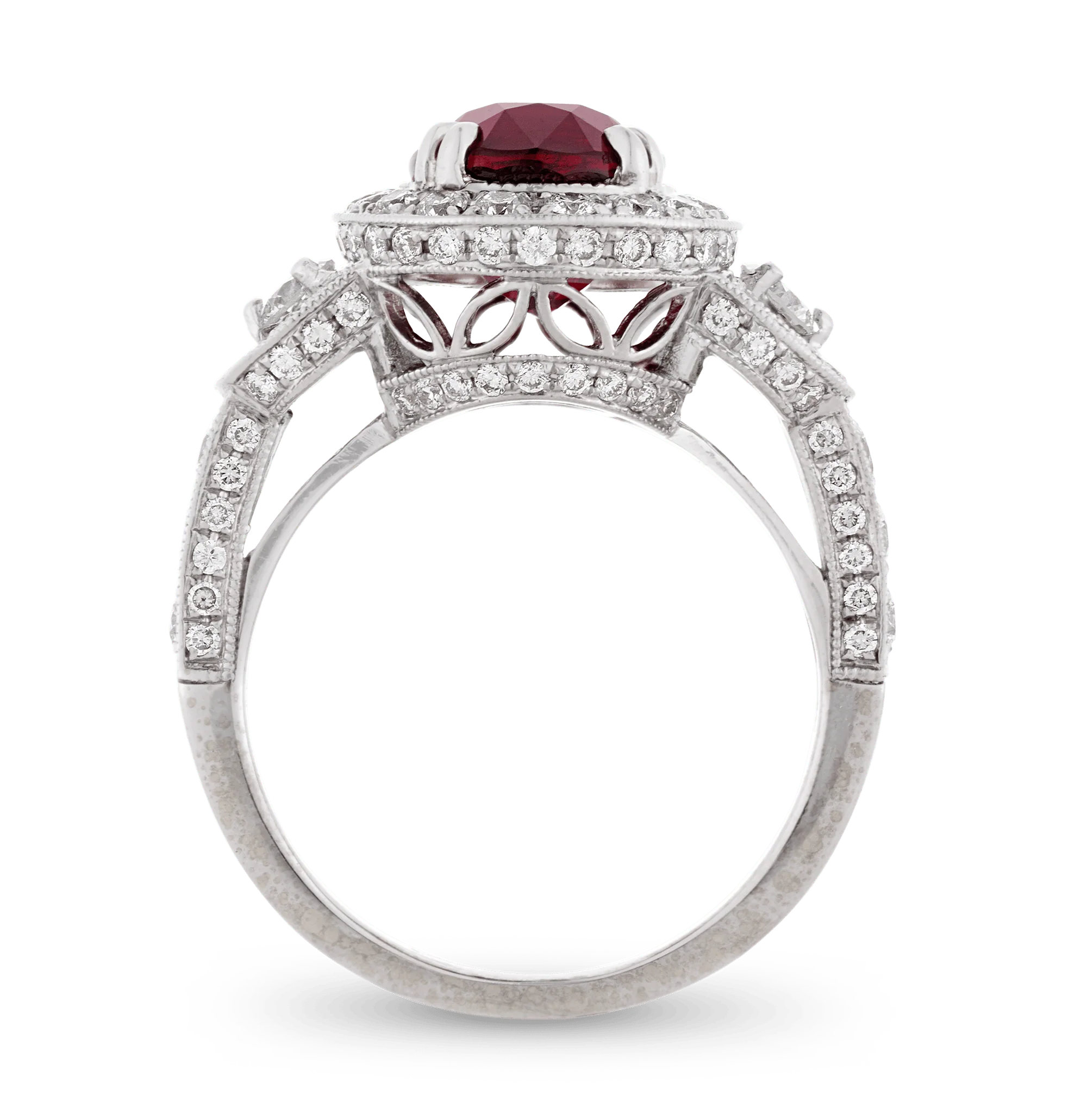 Unheated Mozambique Ruby Ring, 4.54 Carats - Image 4
