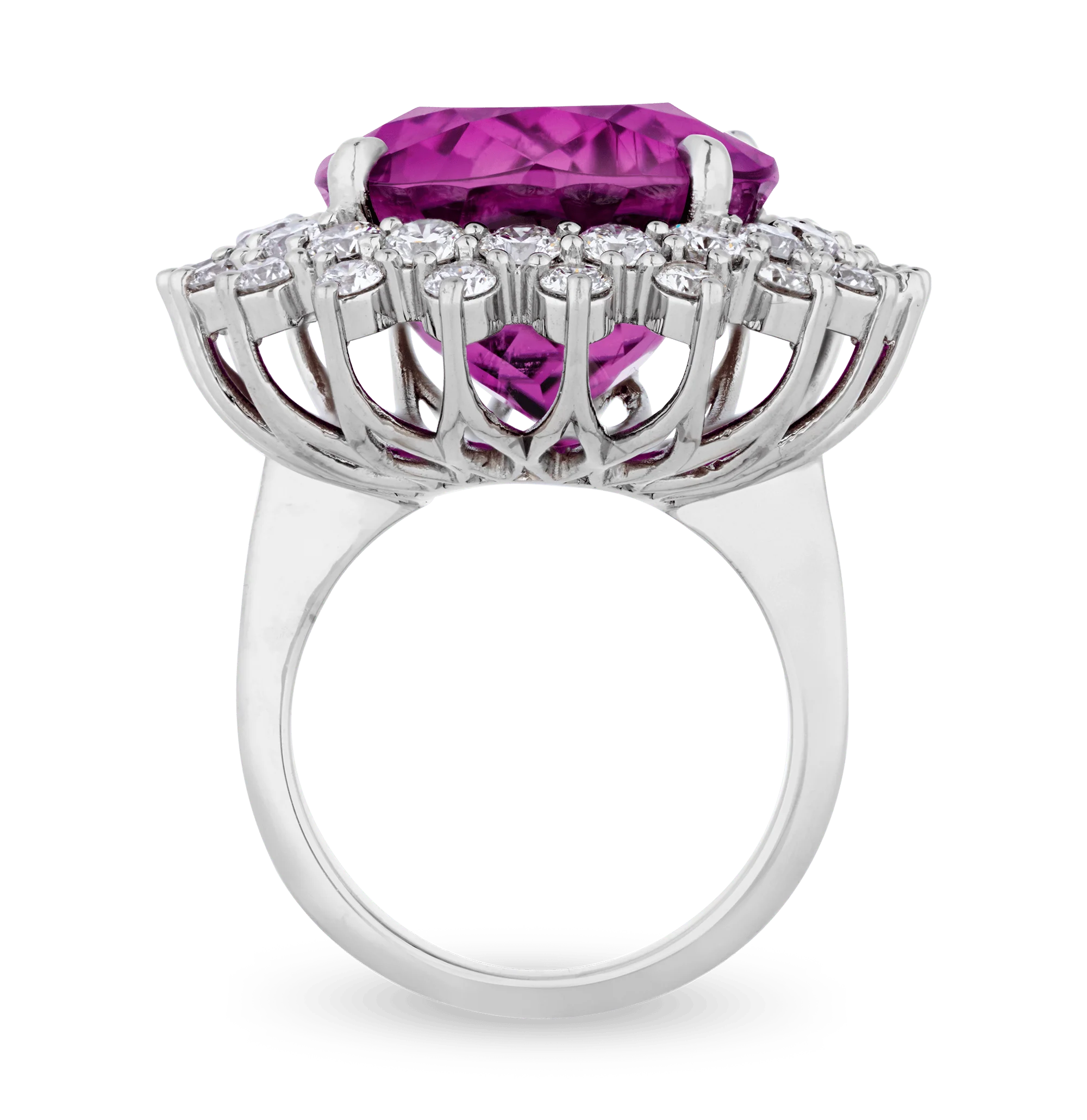 Unheated Purple Tourmaline Ring, 22.29 Carats - Image 2