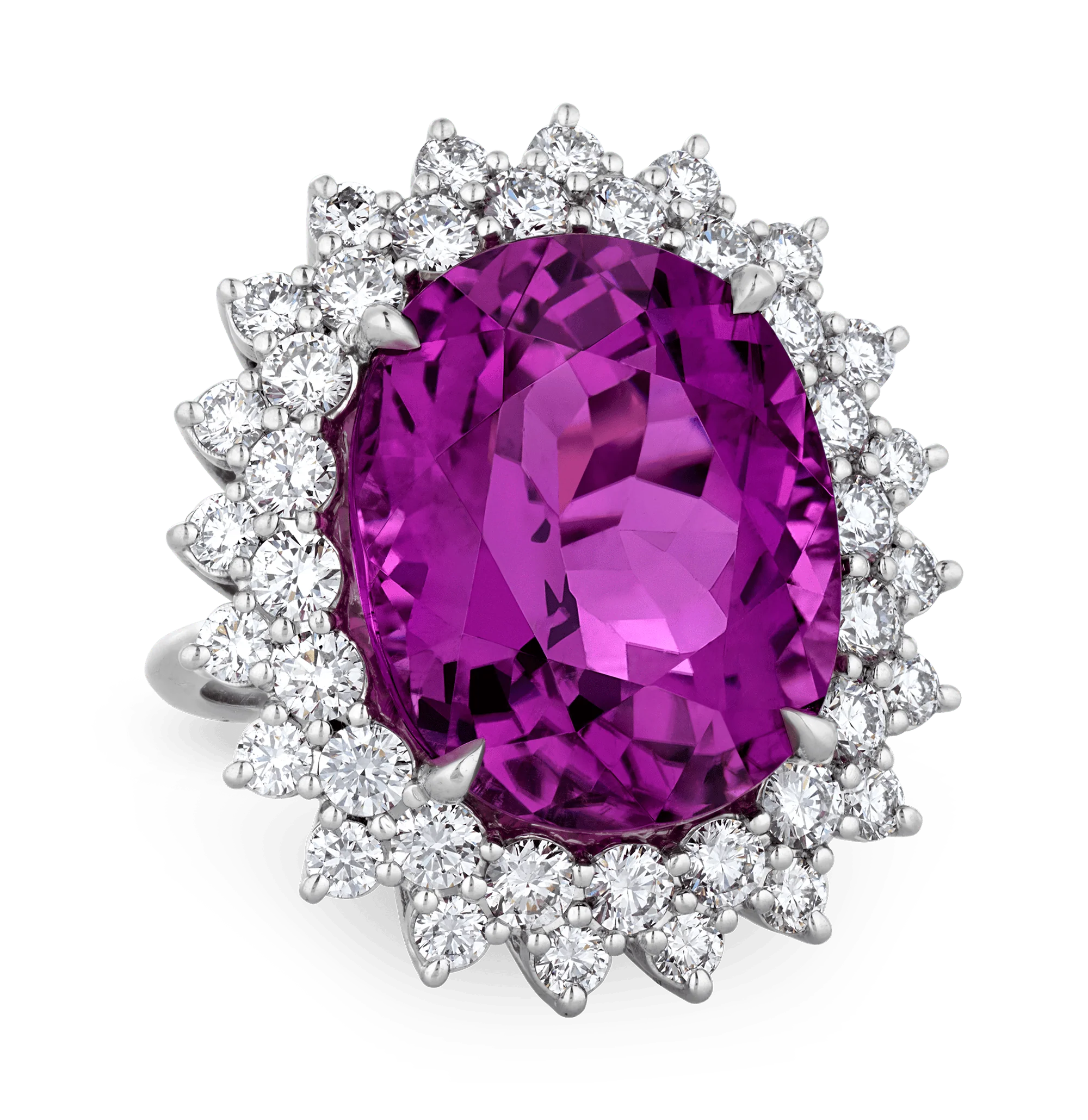 Unheated Purple Tourmaline Ring, 22.29 Carats - Image 3