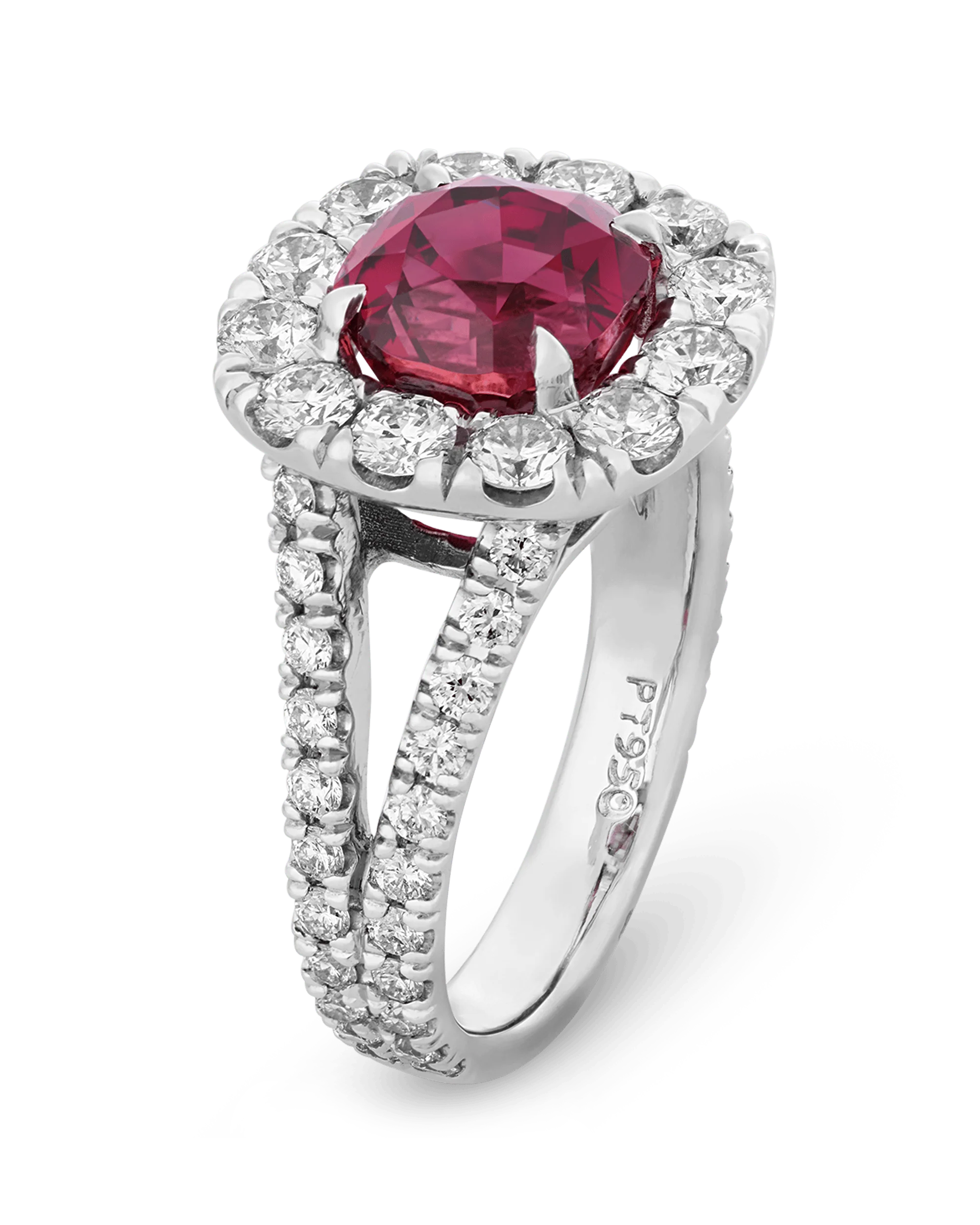 Unheated Ruby Ring, 4.66 Carats - Image 2