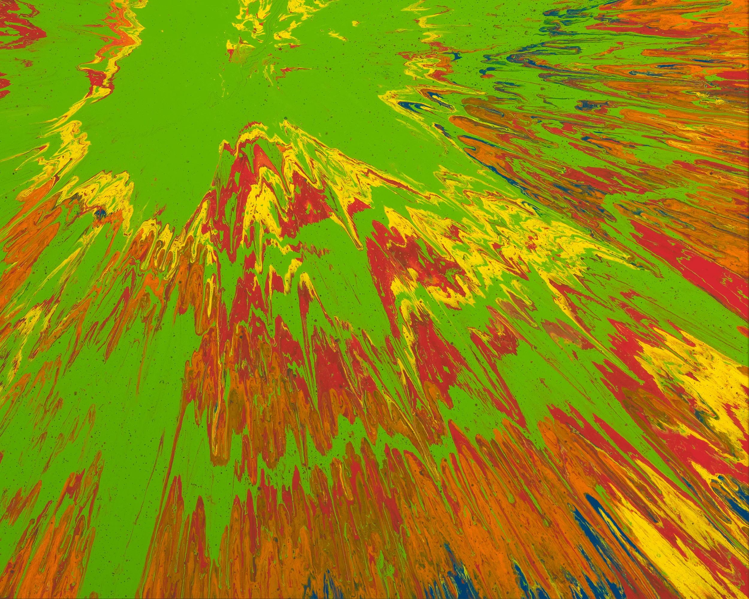 Untitled Spin Painting by Damien Hirst - Image 4