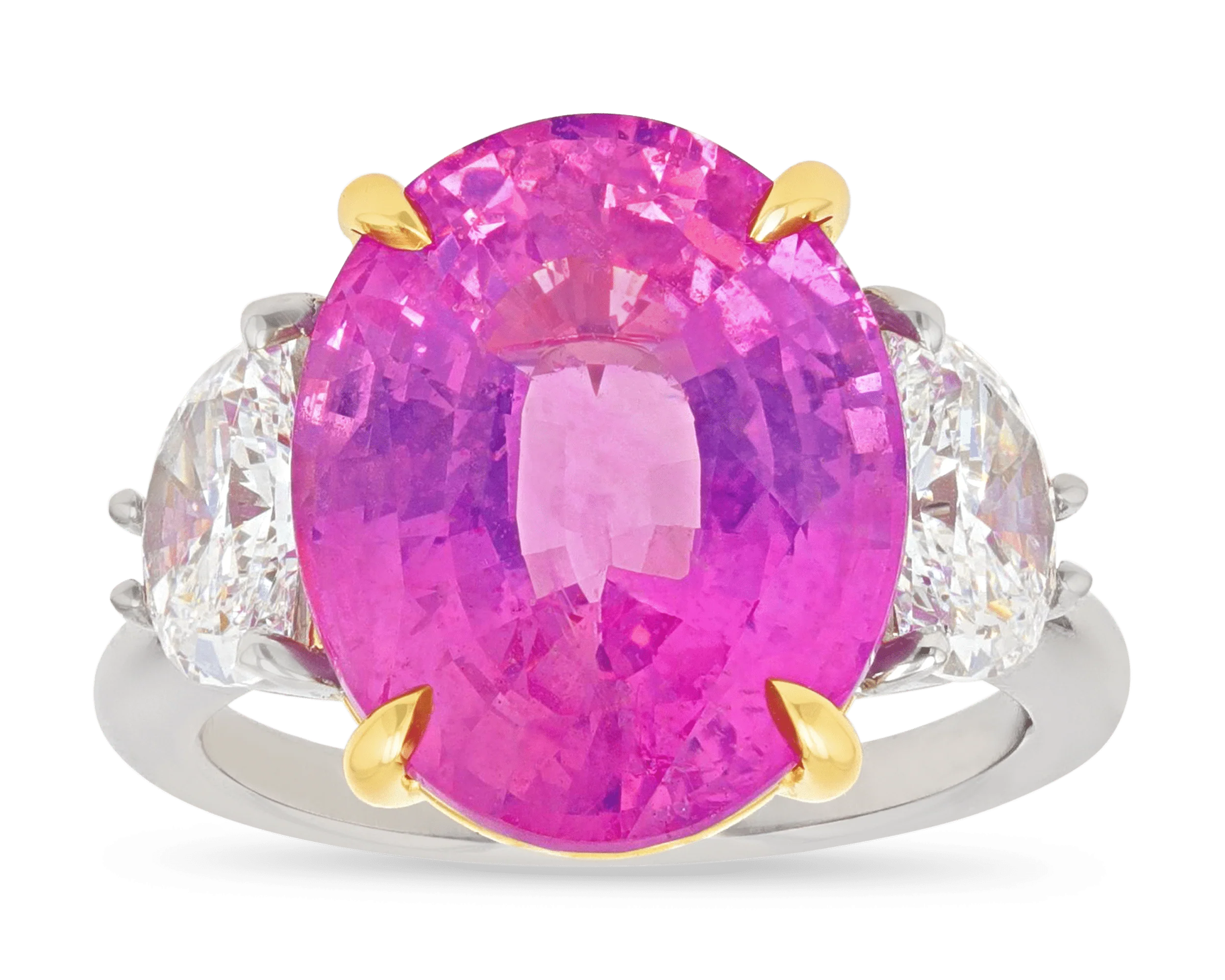 Untreated Ceylon Sapphire Ring, 12.49 Carats - Image 3