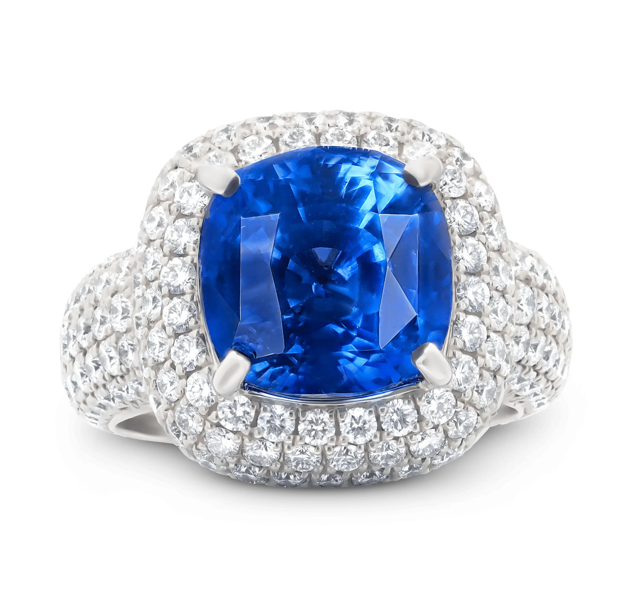 Untreated Ceylon Sapphire Ring, 8.40 Carats