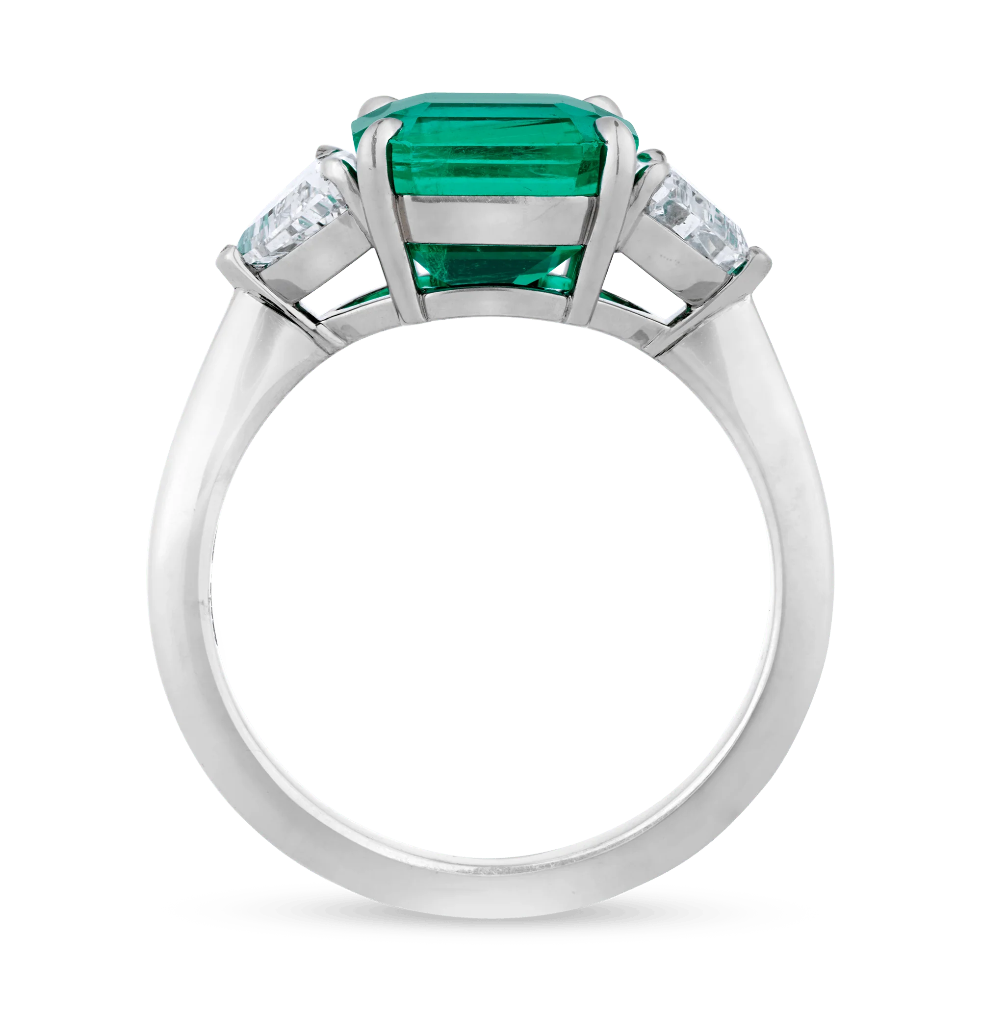 Untreated Colombian Emerald Ring, 3.05 Carats - Image 2