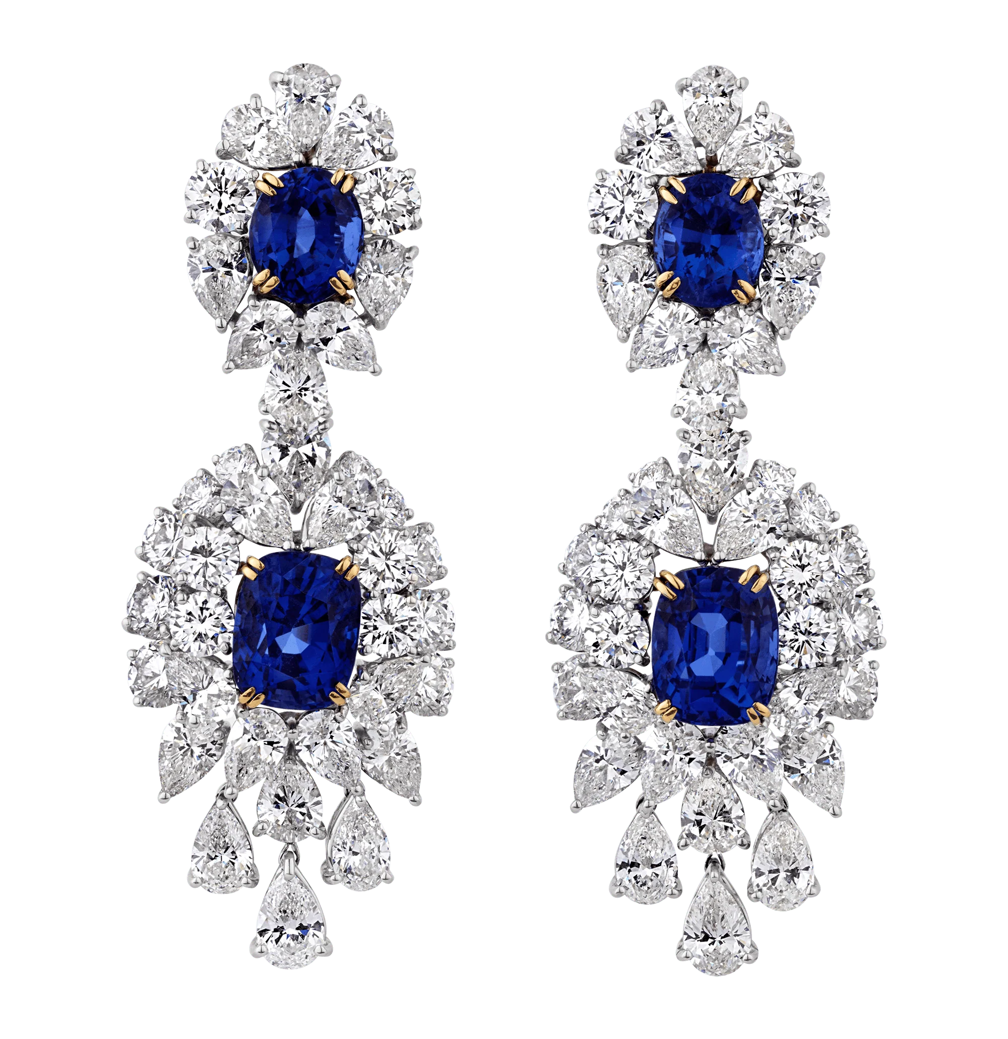 Untreated Sapphire and Diamond Suite, 242.25 Carats - Image 5