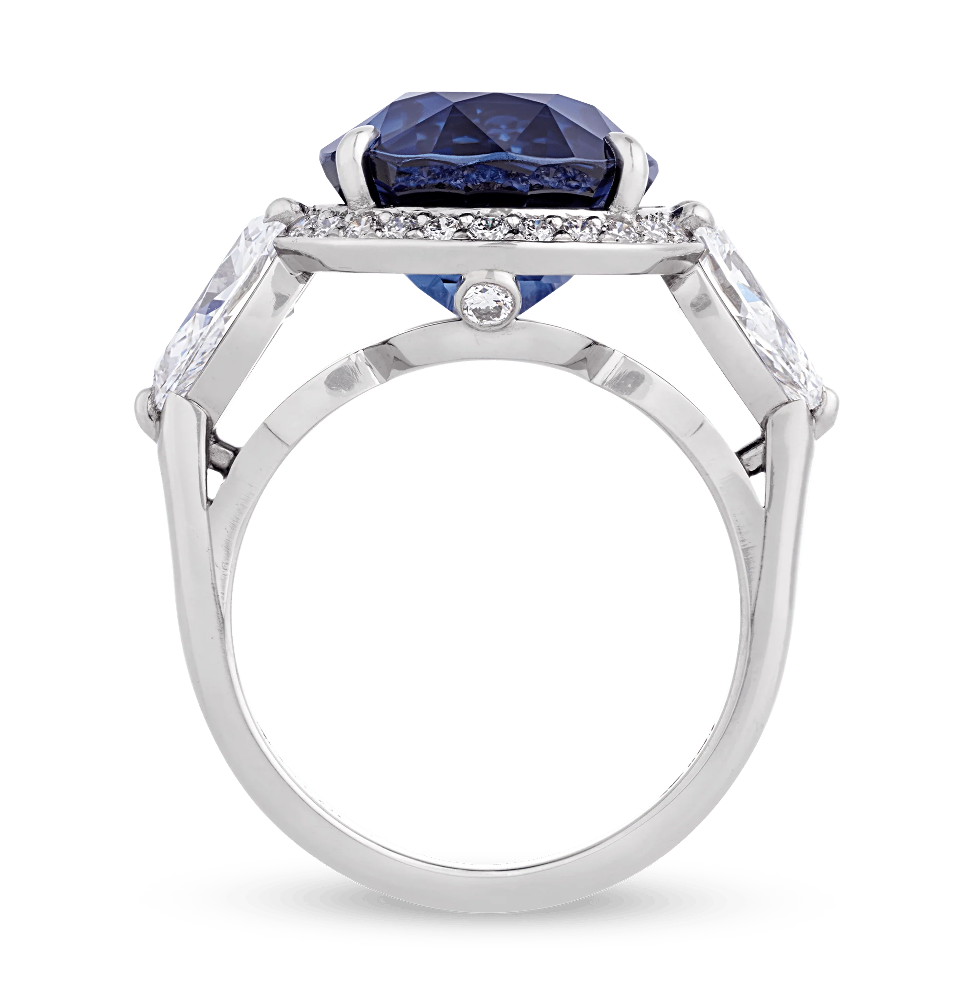 Untreated Sapphire Ring, 10.02 Carats - Image 2