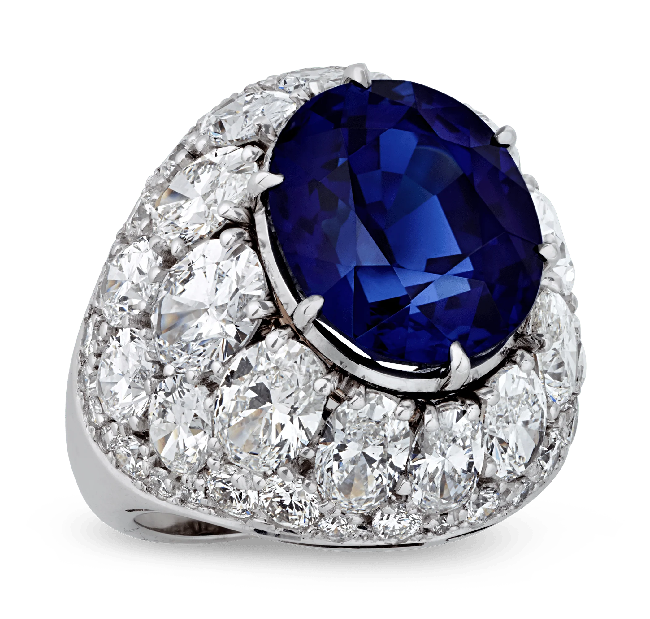Untreated Sapphire Ring, 10.60 Carats
