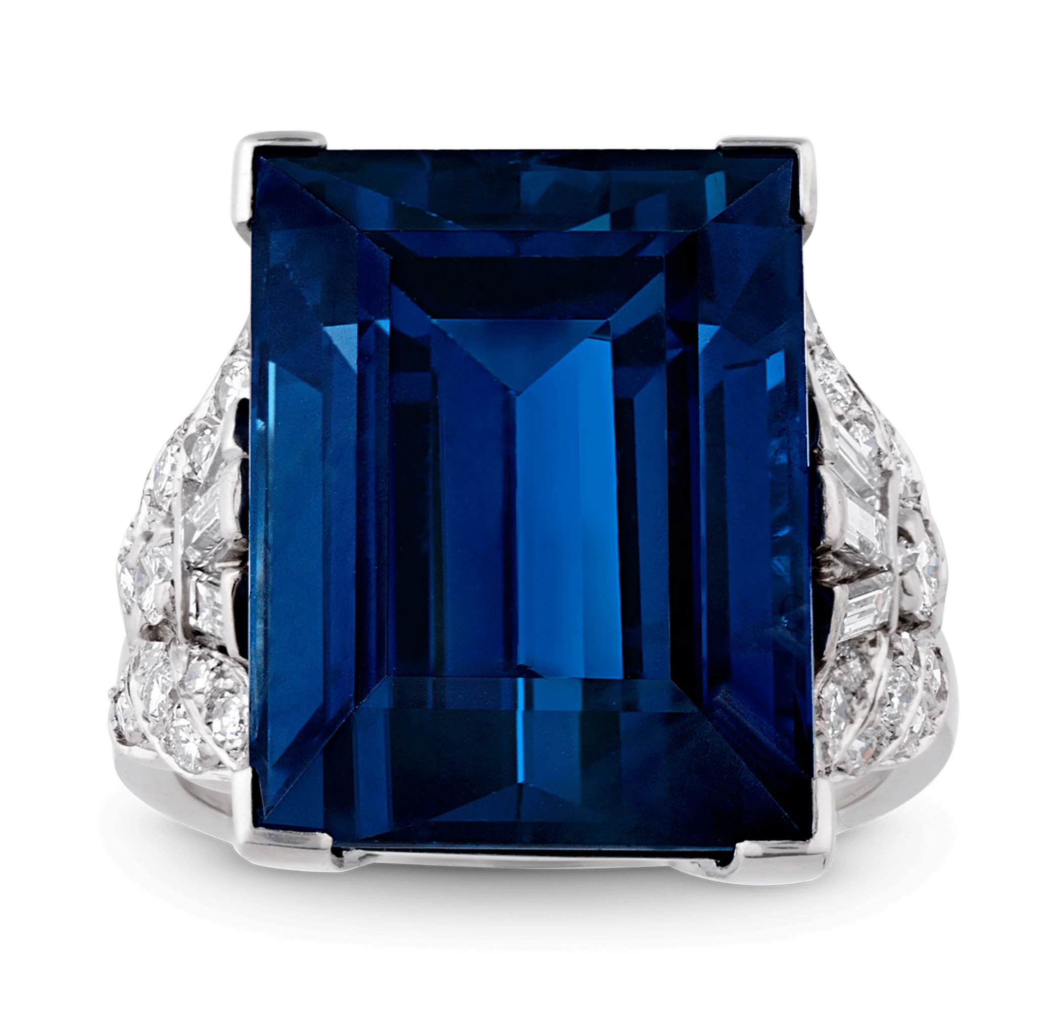Untreated Sapphire Ring, 26.98 Carats - Image 3