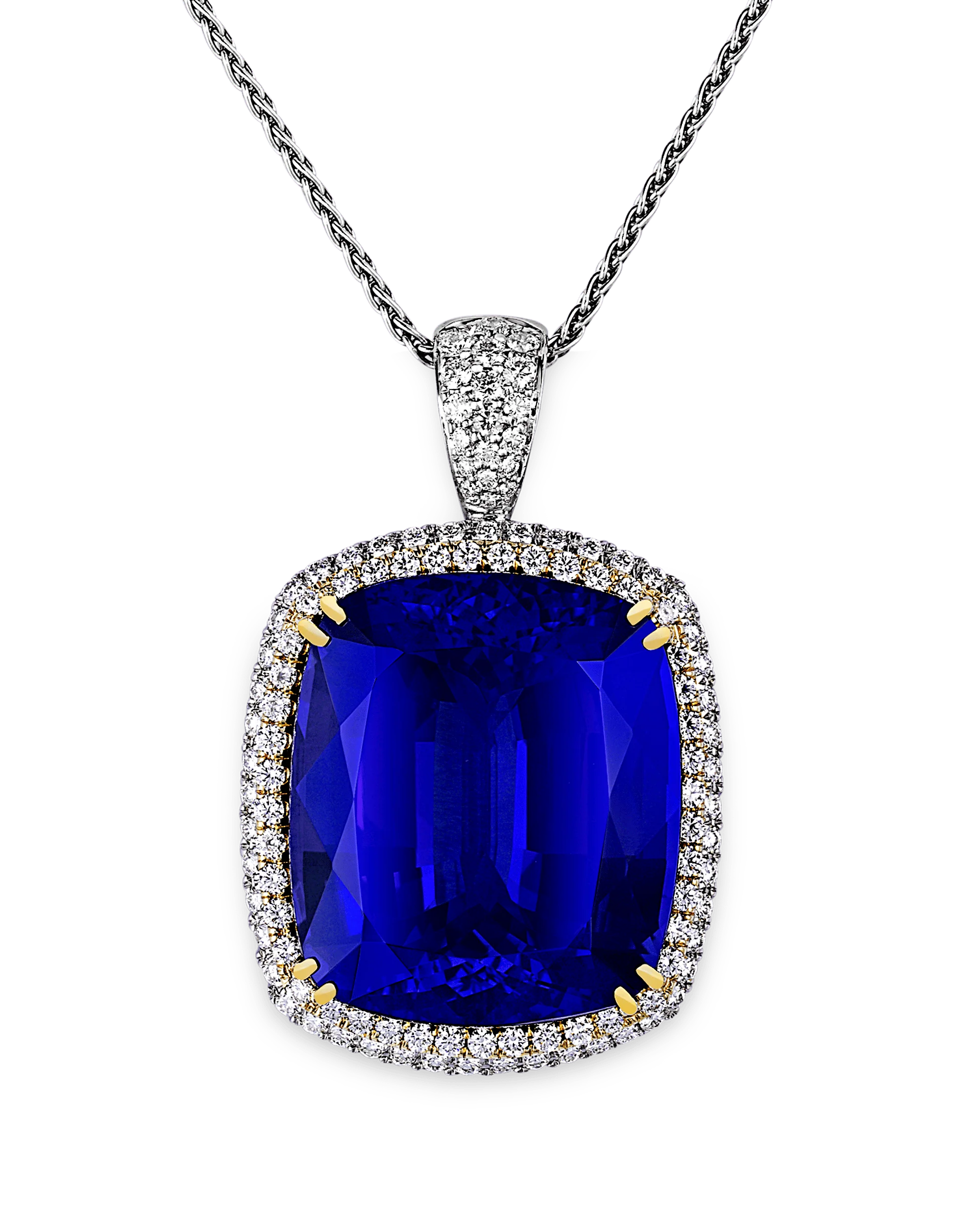 Untreated Tanzanite Pendant, 104.39 Carats - Image 3