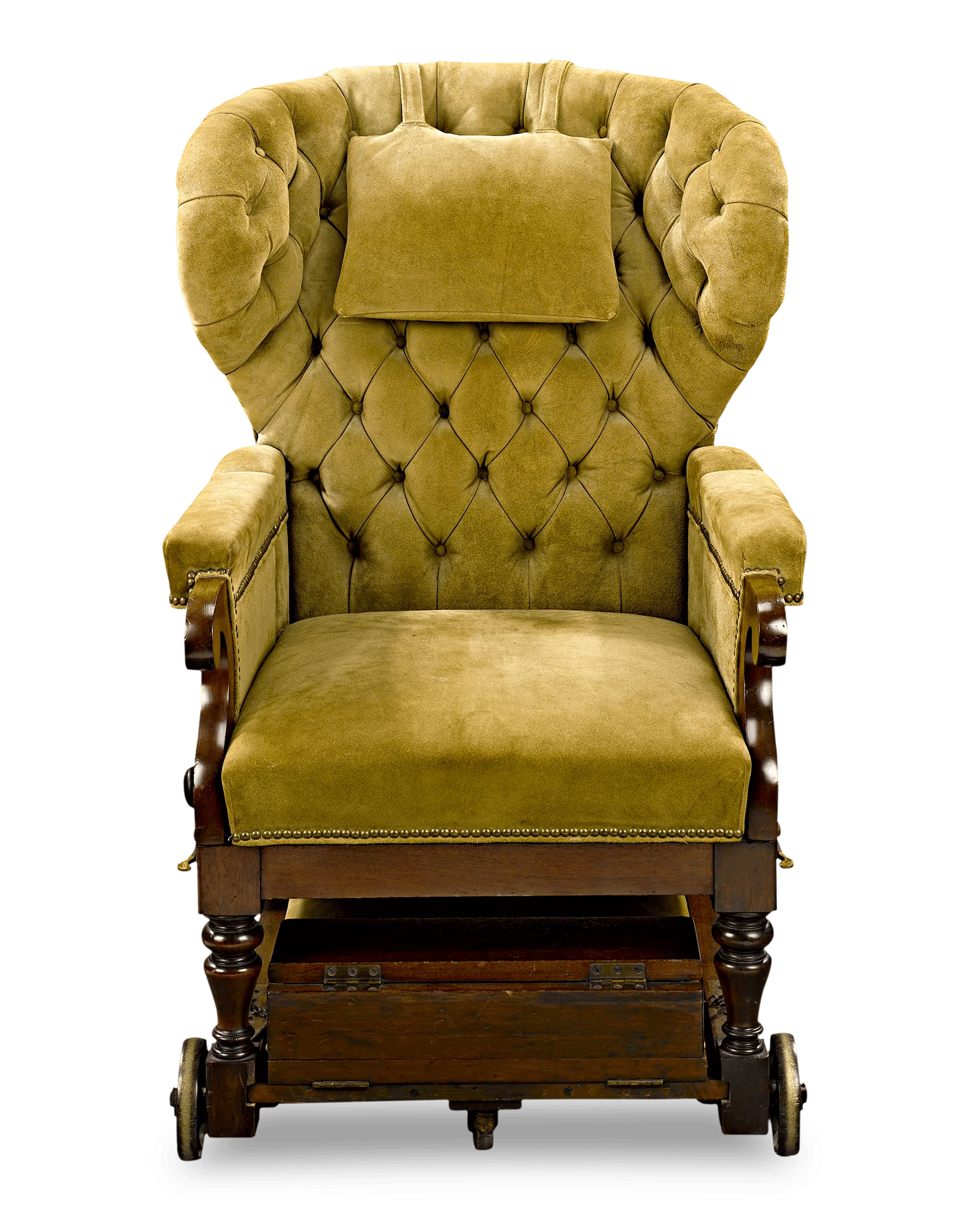Upholstered Wheelchair
