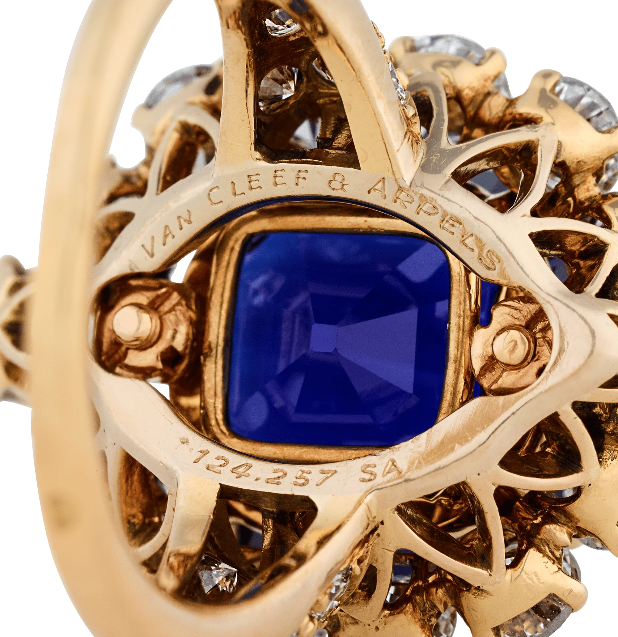 Van Cleef & Arpels Kashmir Sapphire Ring, 8.45 Carats - Image 5