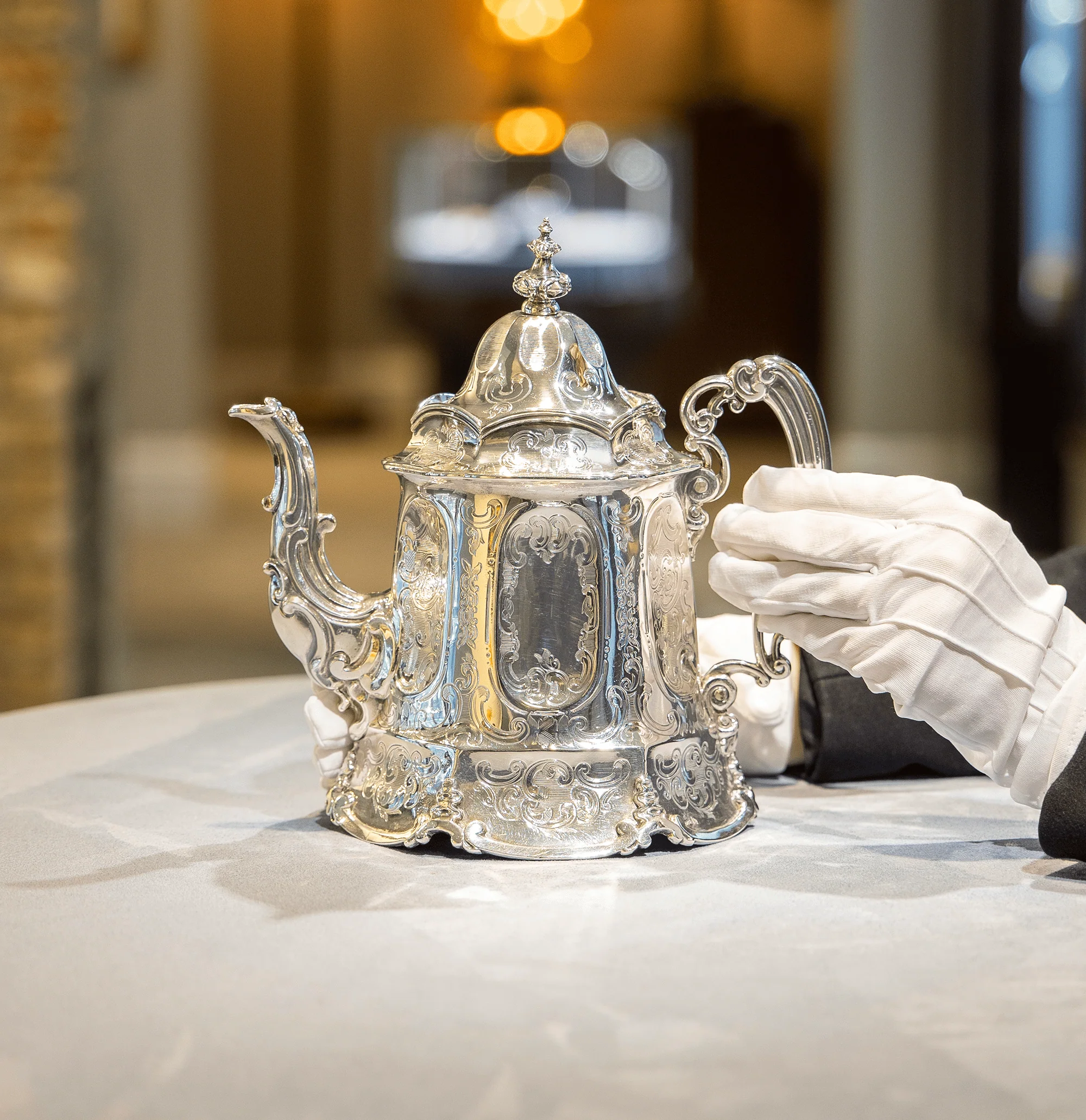 Victorian Silver Teapot by William R. Smily - Image 5