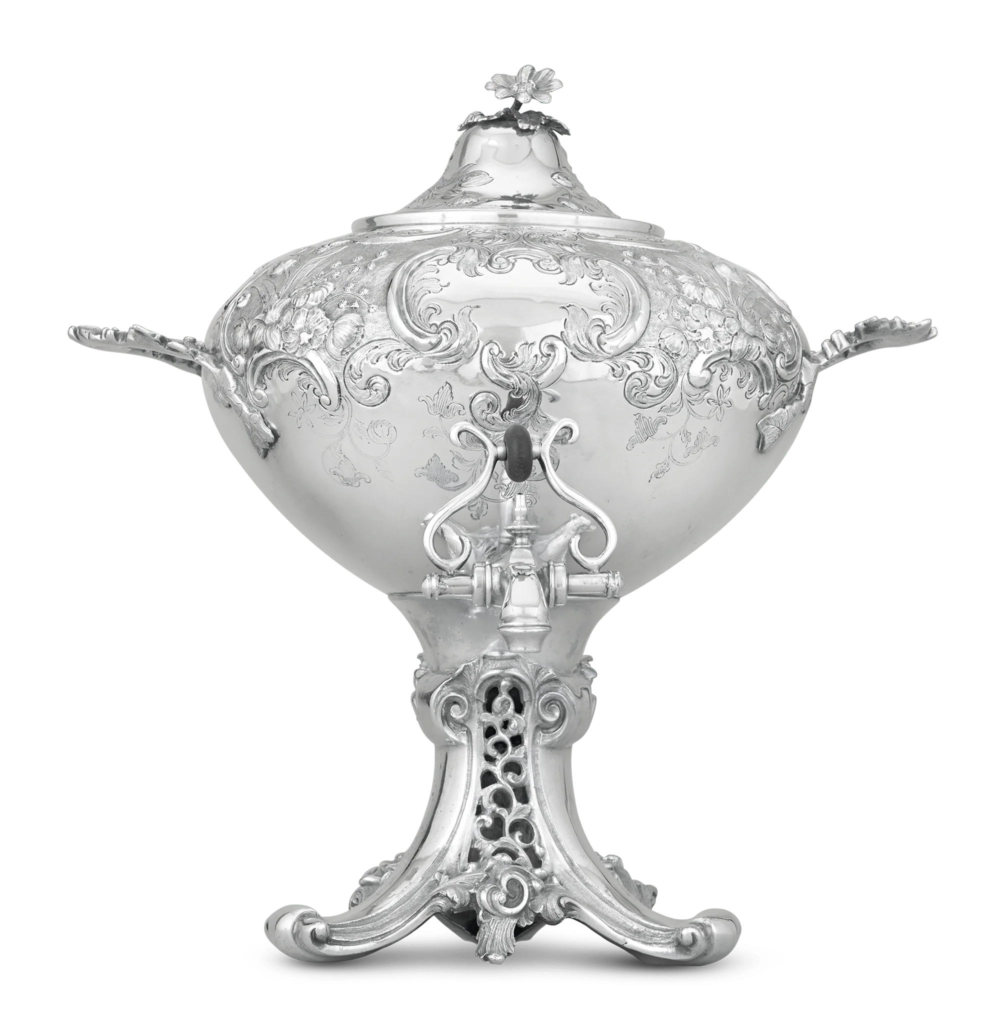 Victorian Silverplate Tea Urn - Image 2