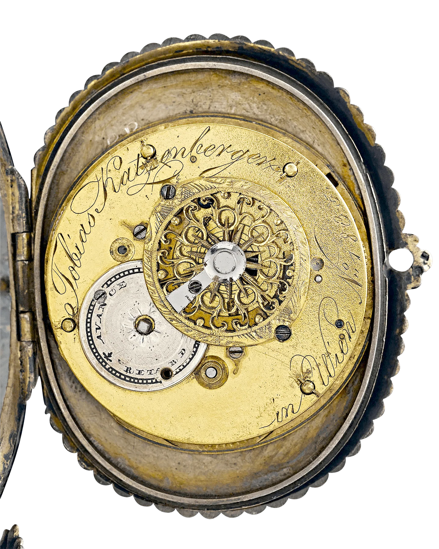 Viennese Enamel Soldier Clock - Image 7