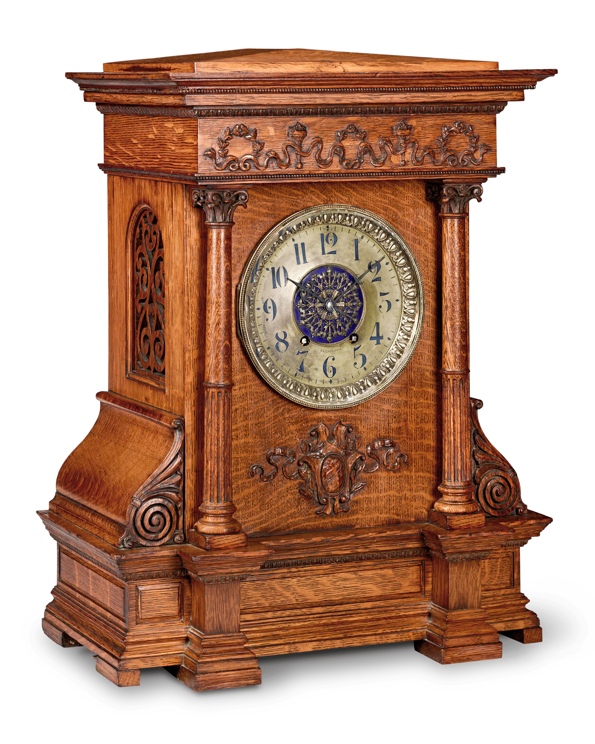 Vincenti et Cie Mantel Clock for Bailey, Banks & Biddle - Image 2