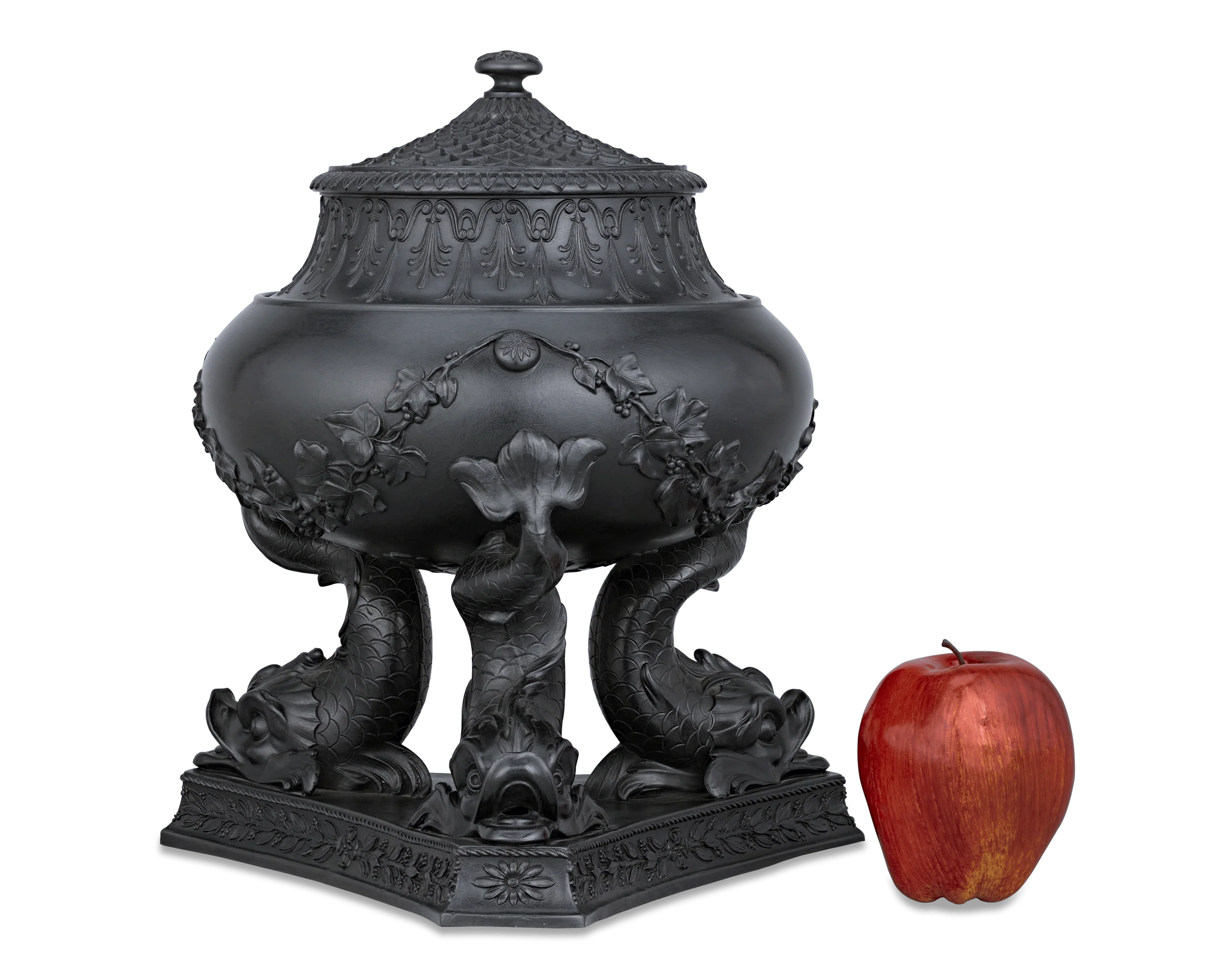 Wedgwood Black Basalt Pastille Burner - Image 6