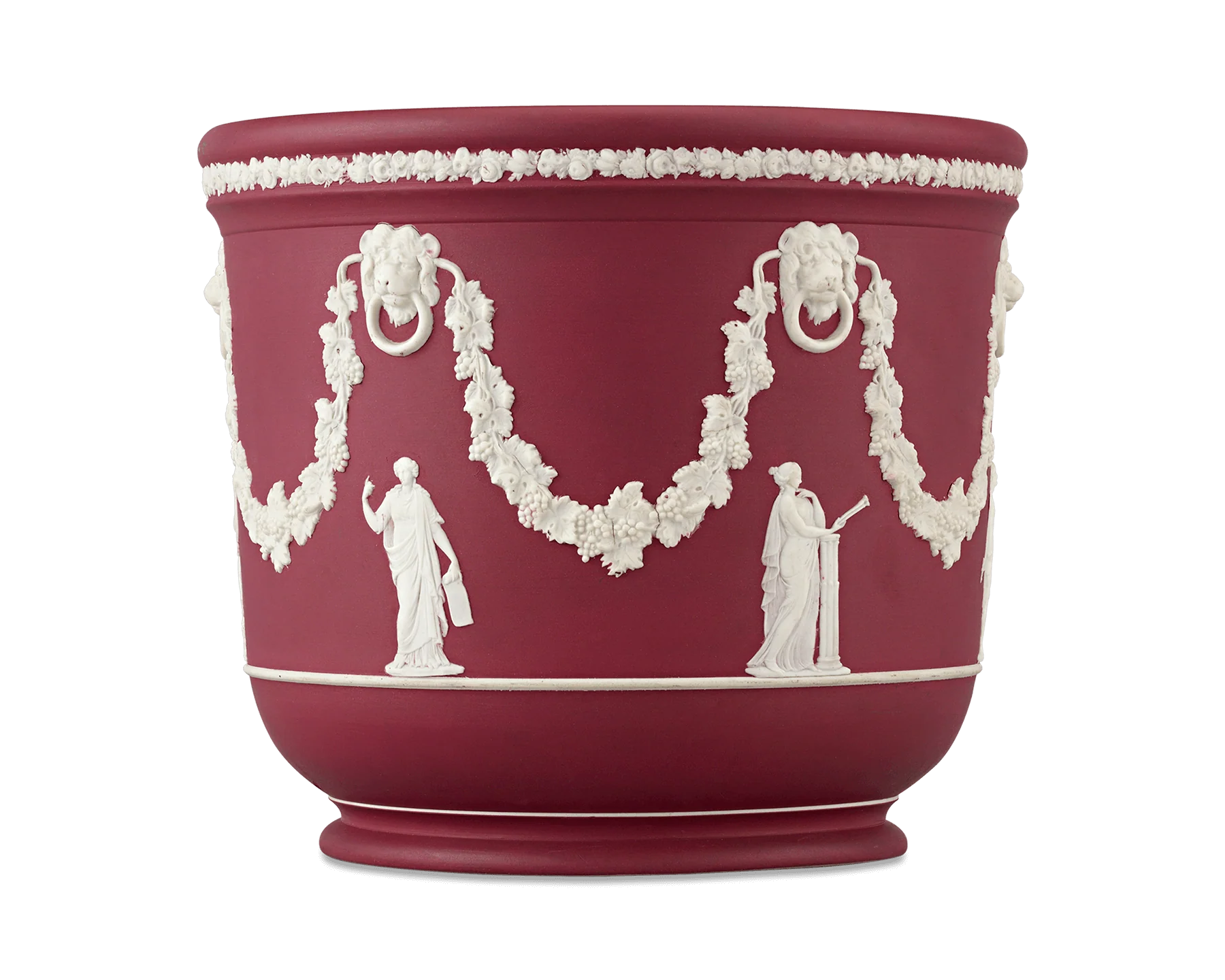 Wedgwood Crimson Jasper Jardinière - Image 2
