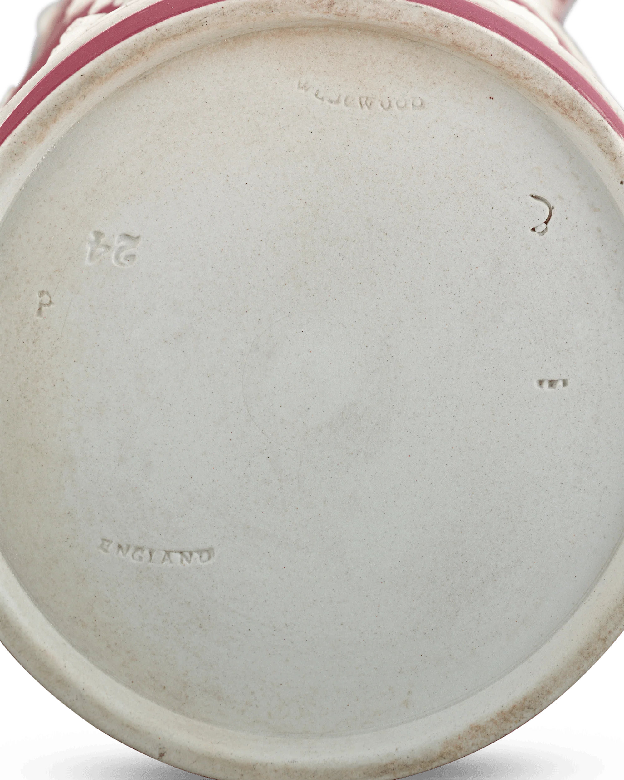 Wedgwood Crimson Jasperware Pitcher - Image 3