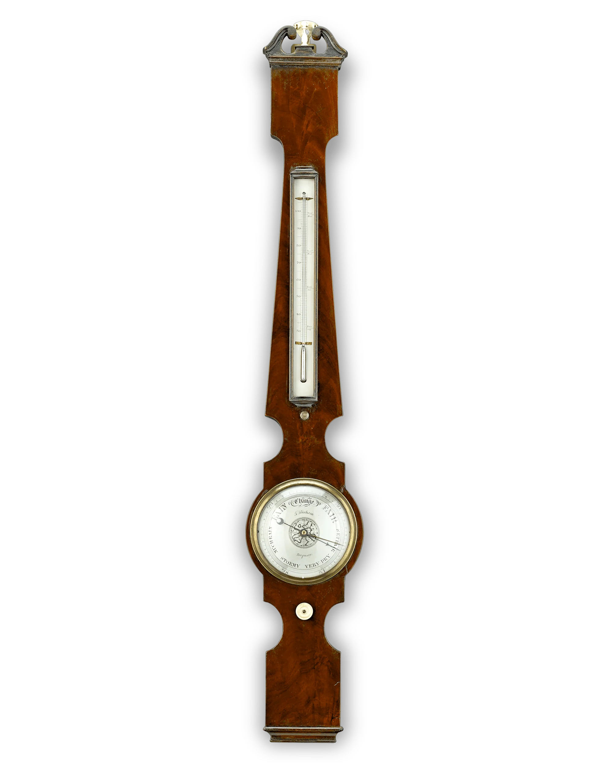 Wheel Barometer by James Braham