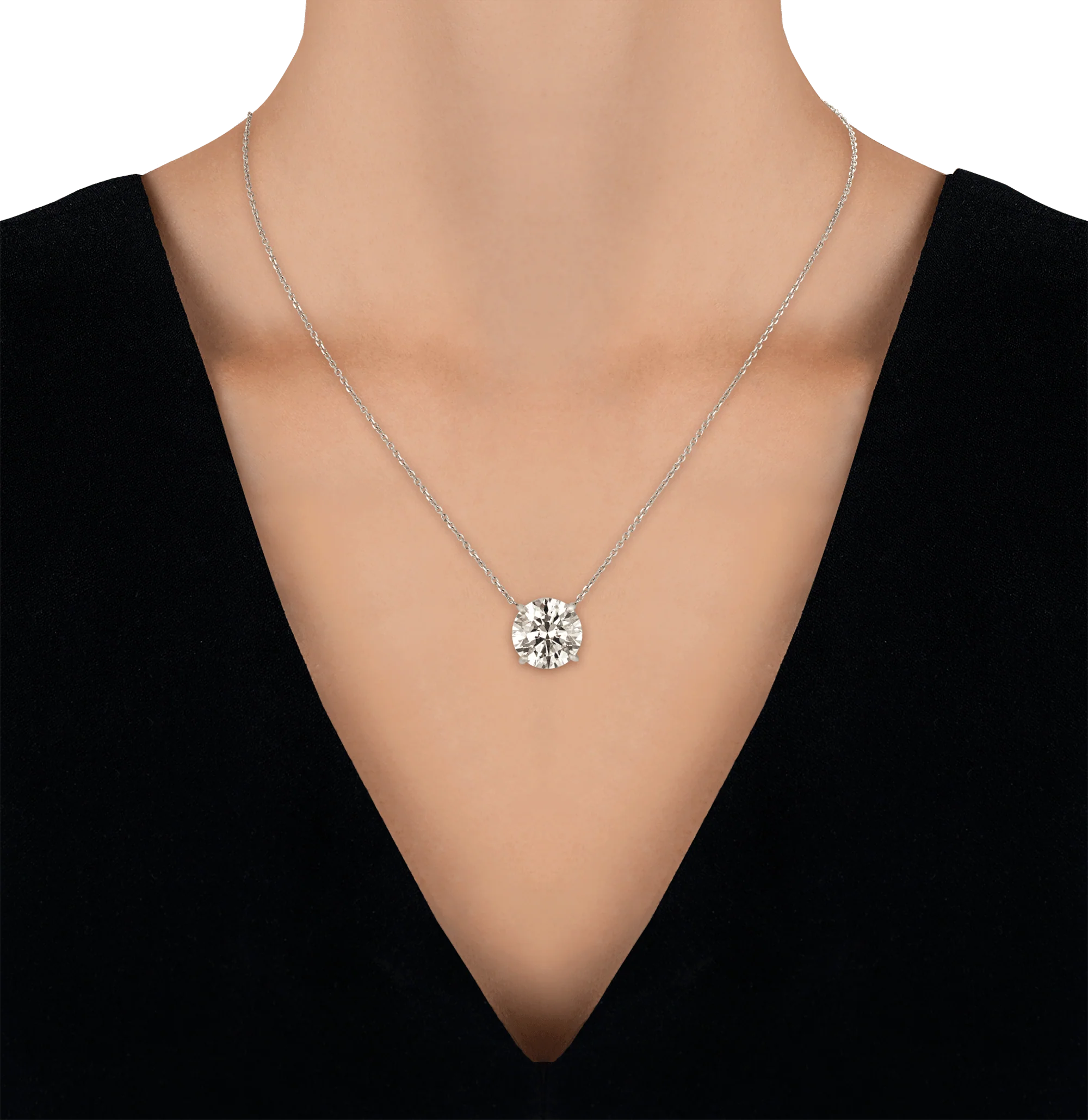 White Diamond Pendant, 11.52 Carat - Image 5