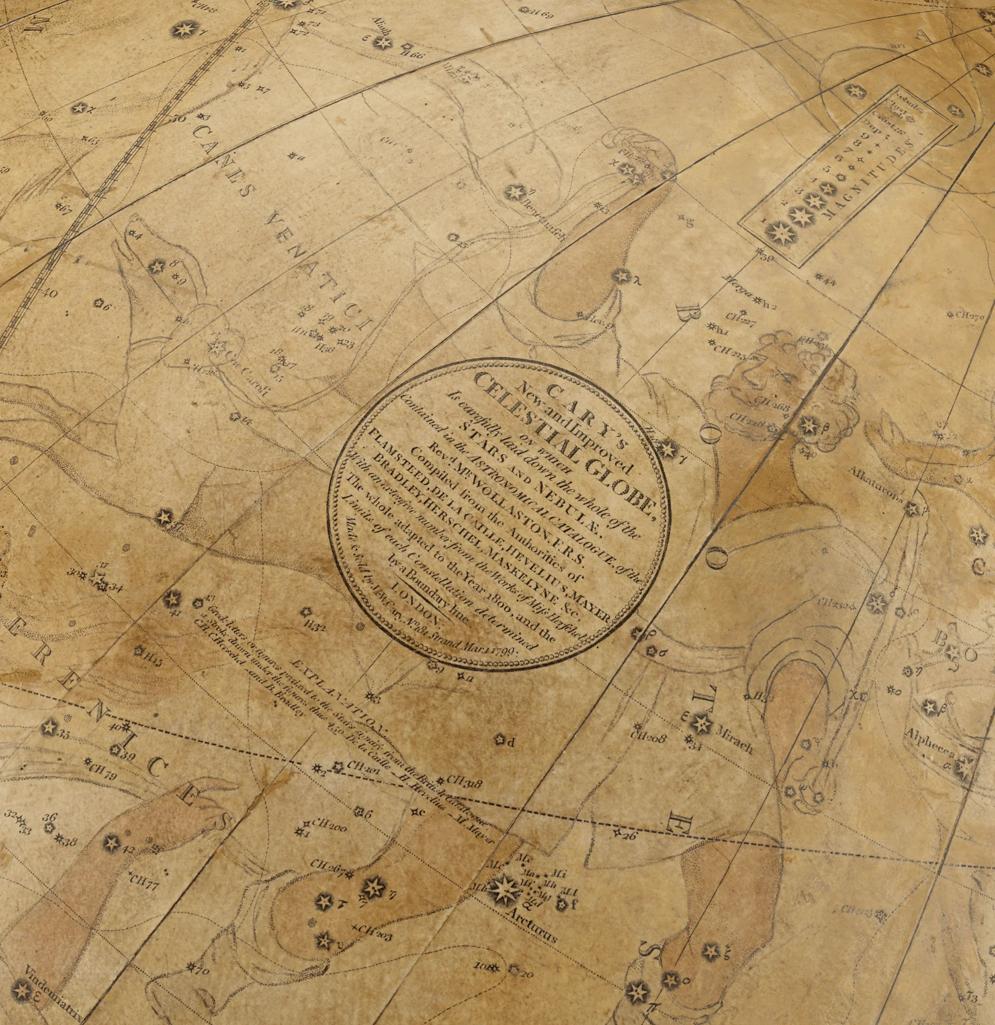William IV 21-Inch Terrestrial and Celestial Floor Globes by J. W. Cary - Image 5