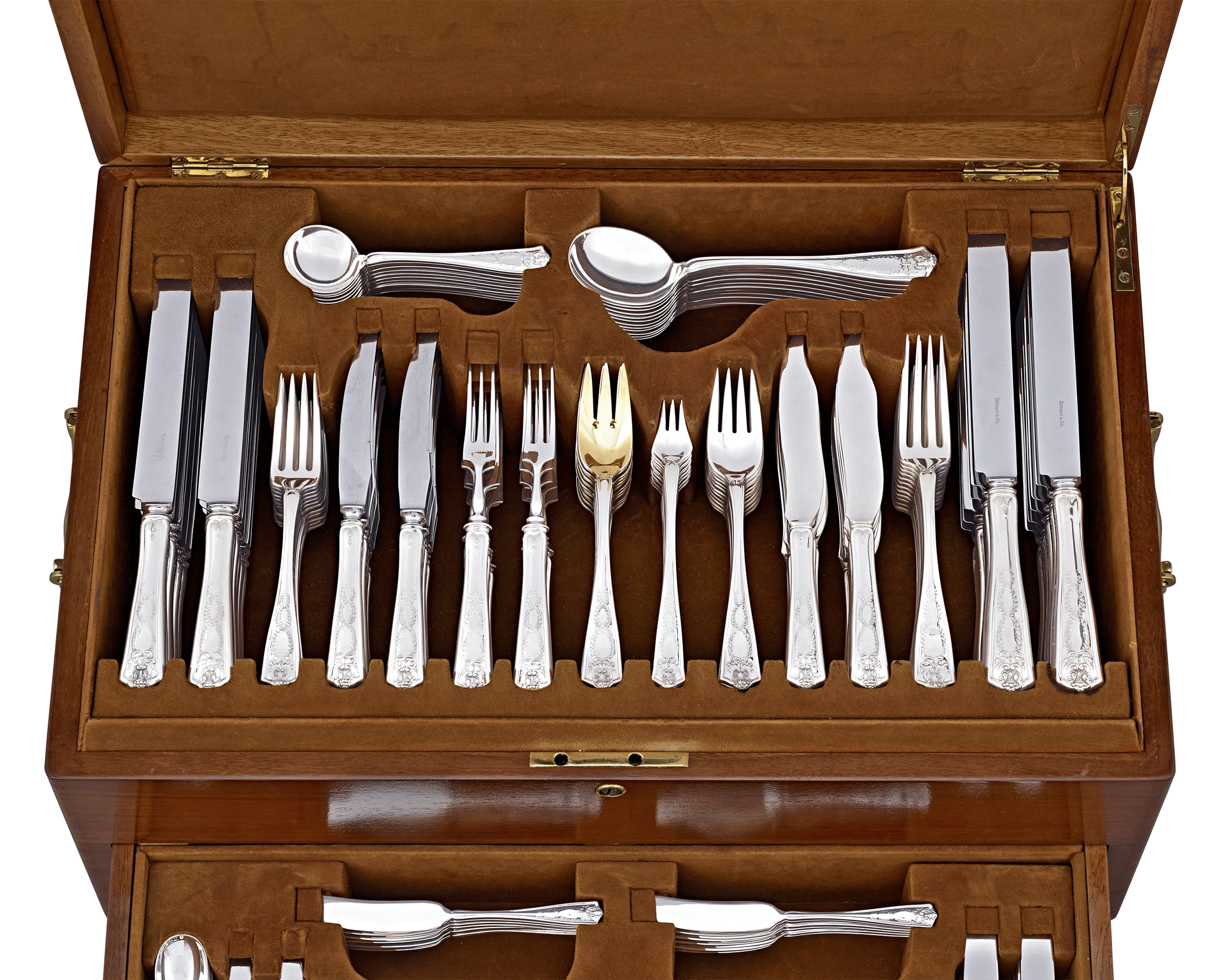 Winthrop Silver Flatware Service by Tiffany & Co. - Image 2