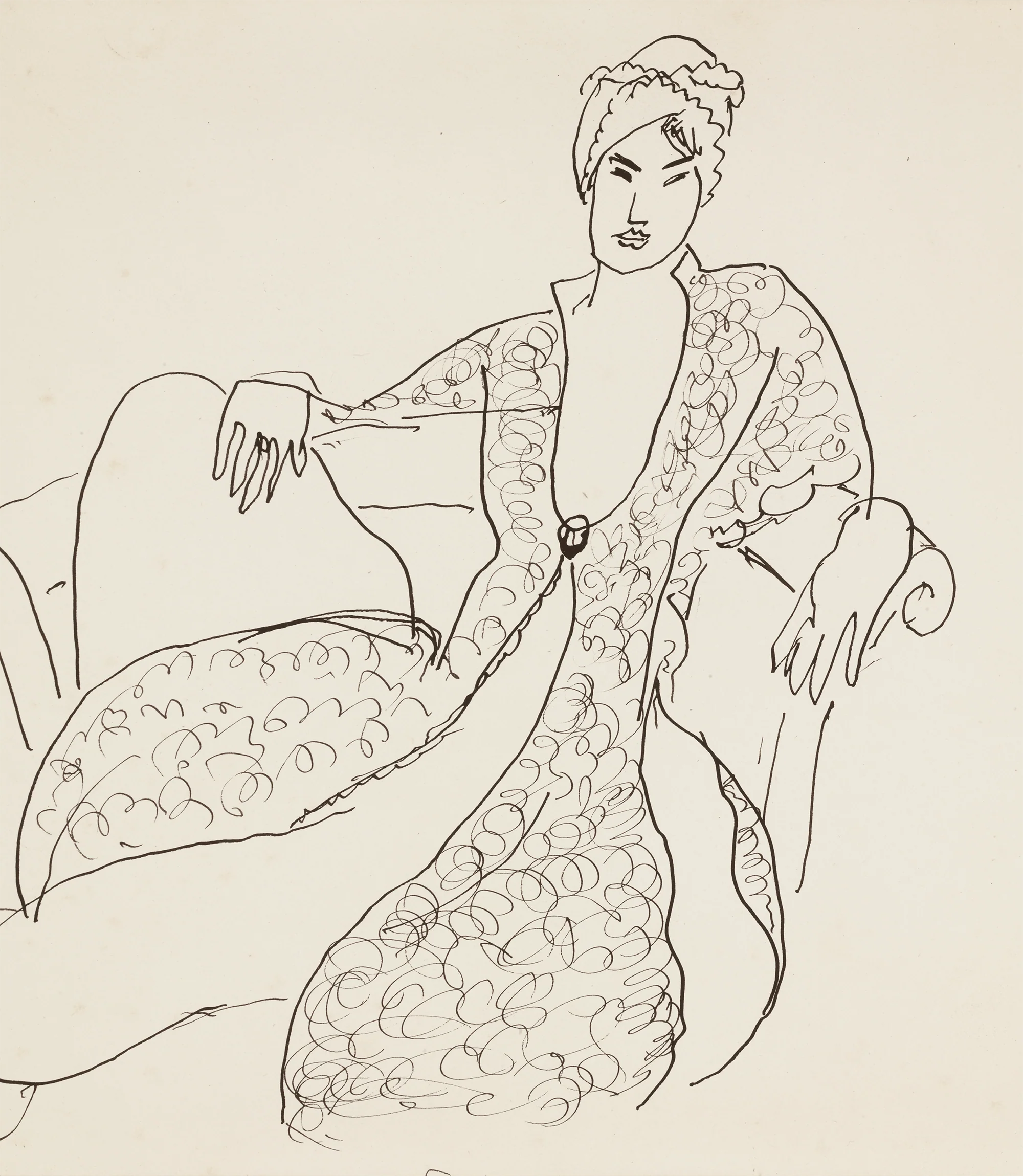 Woman in a Chair by Henri Matisse - Image 3