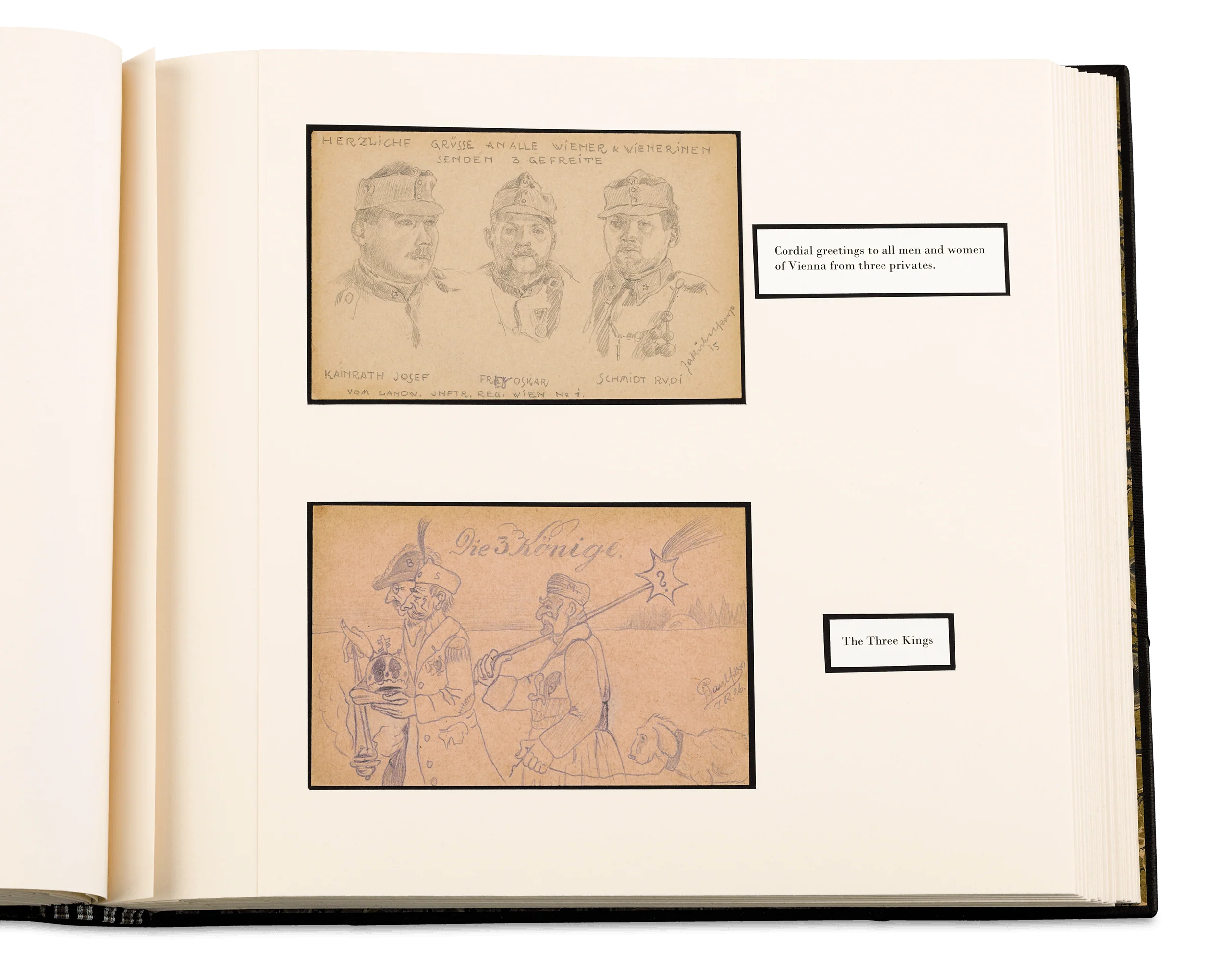 WWI Trench Art Book - Image 5