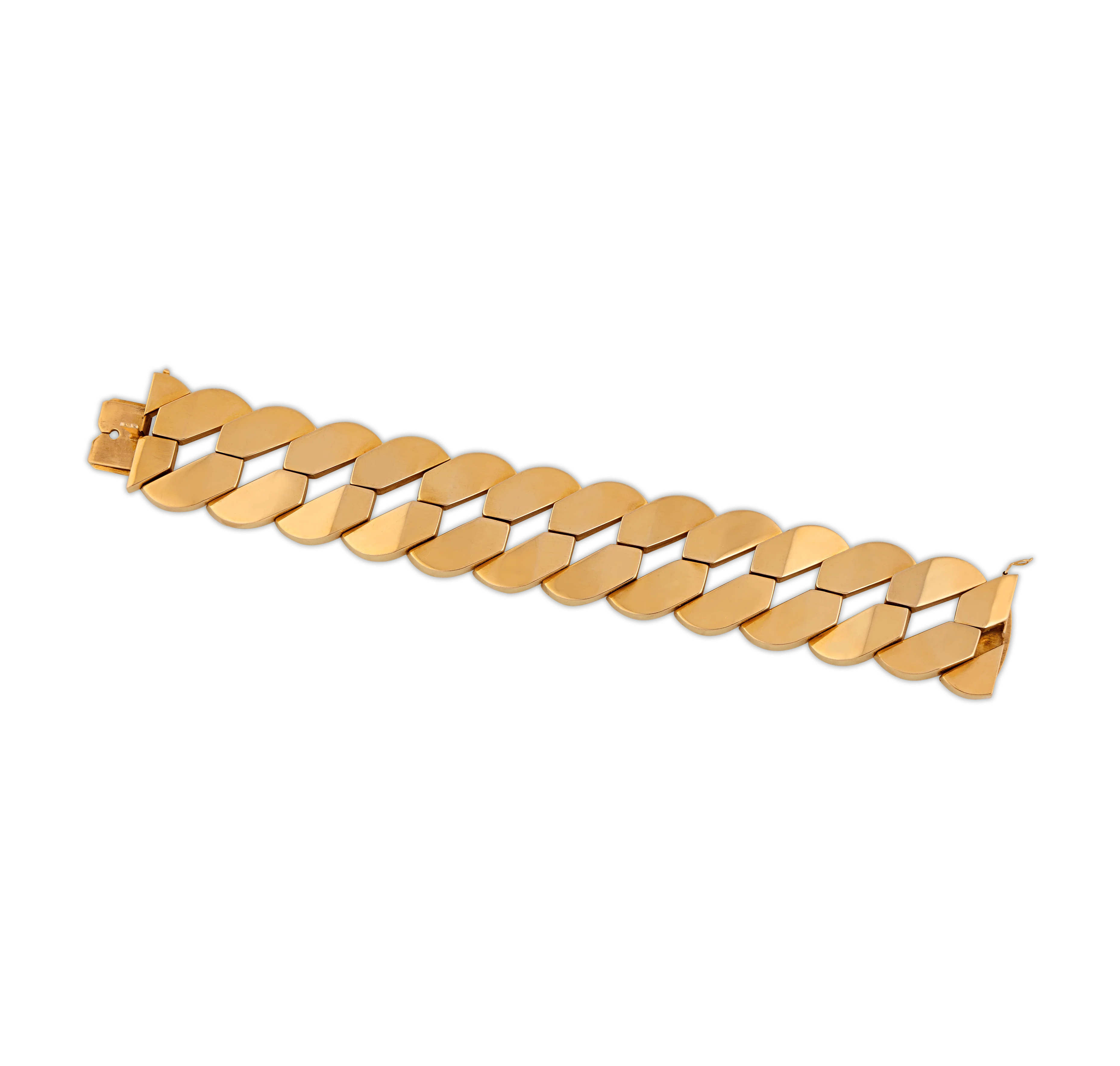 Yellow Gold Link Bracelet - Image 2