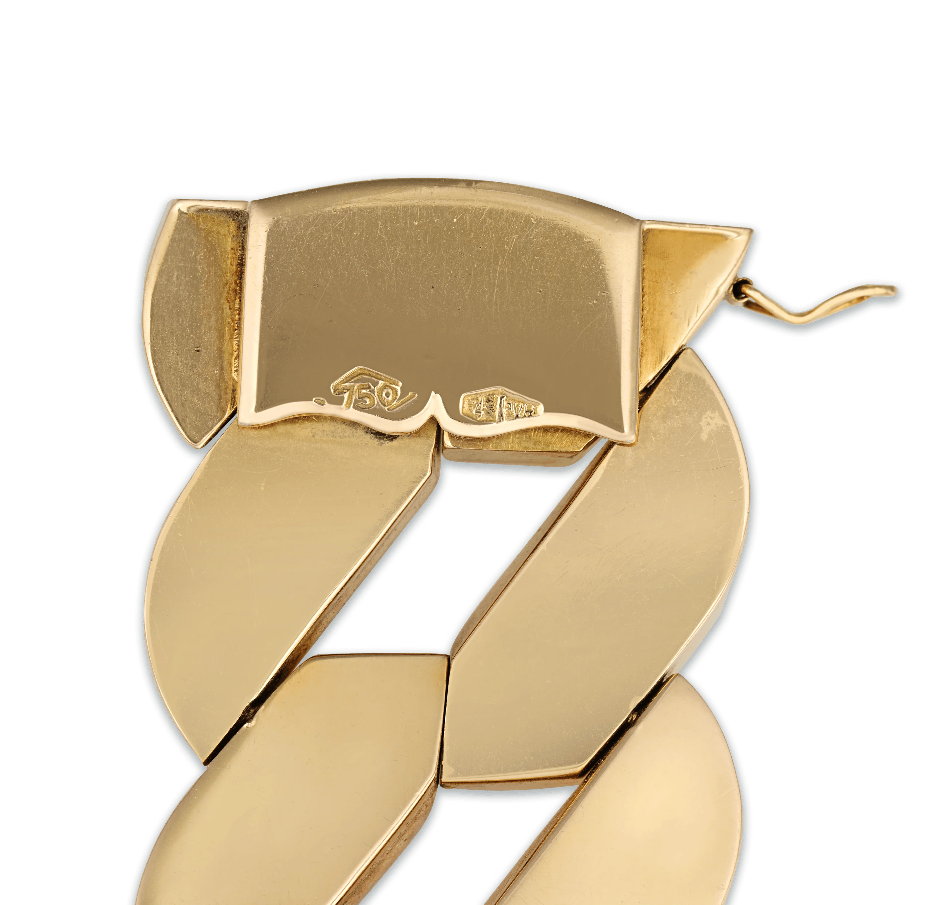 Yellow Gold Link Bracelet - Image 3