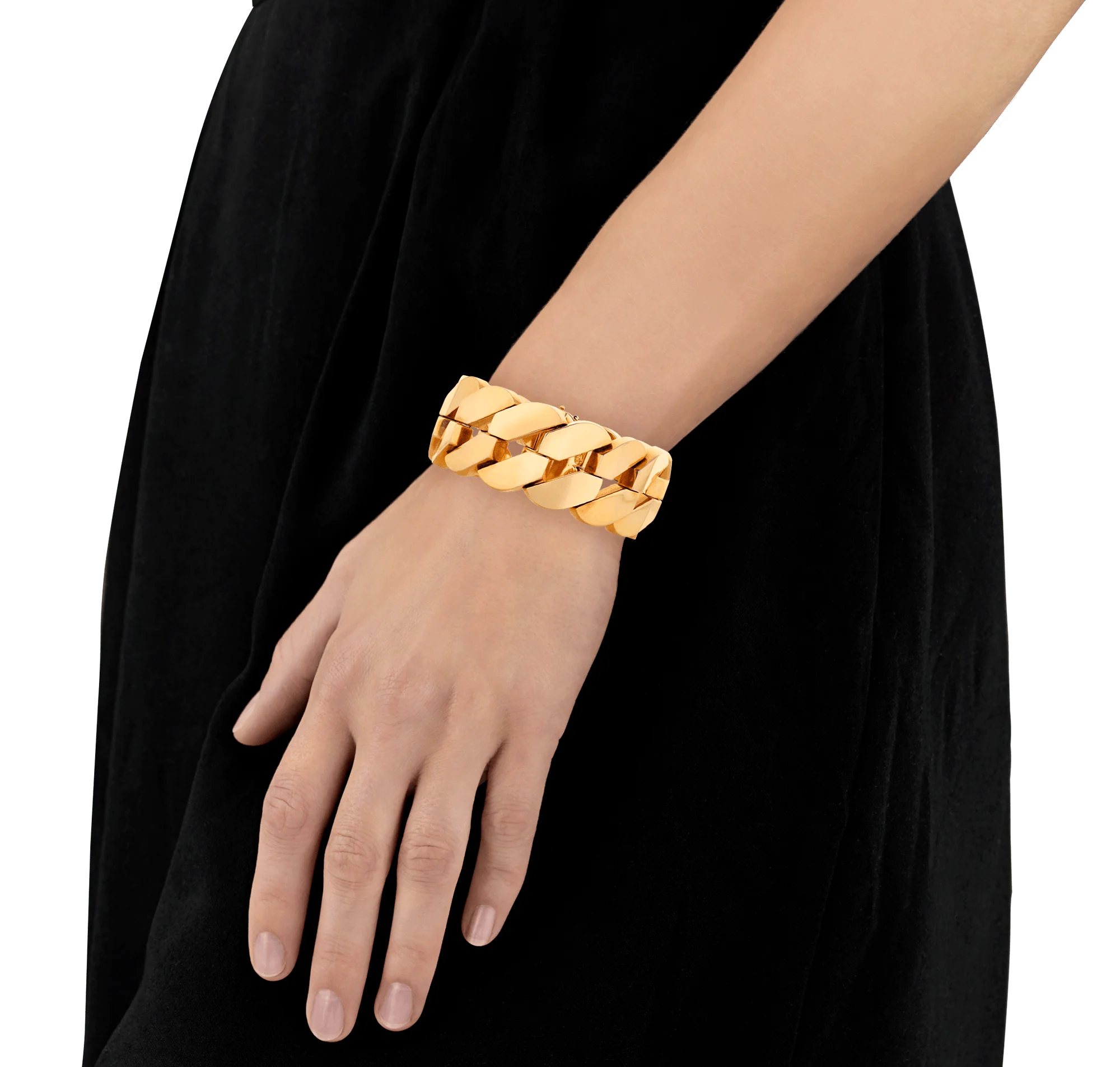 Yellow Gold Link Bracelet - Image 4