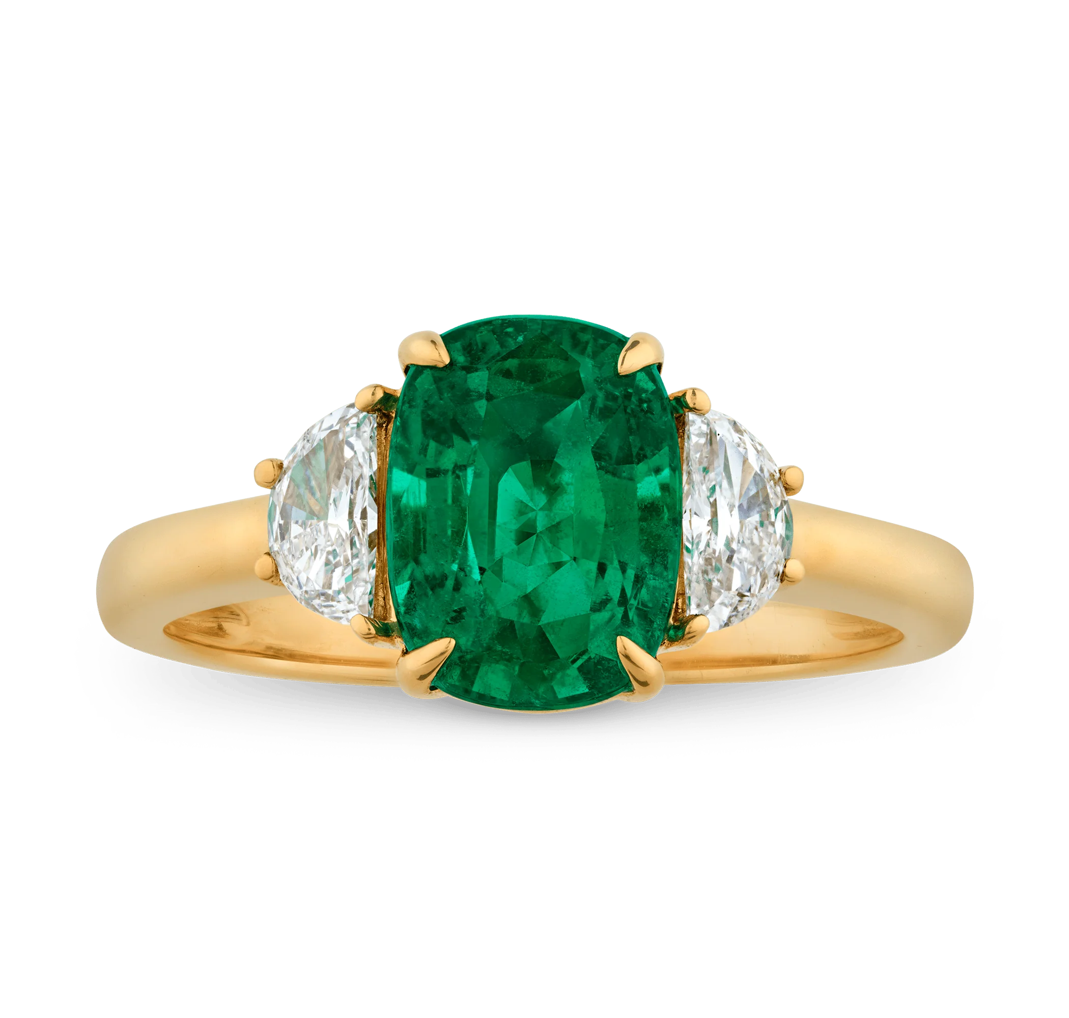 Zambian Emerald Ring, 2.33 Carats
